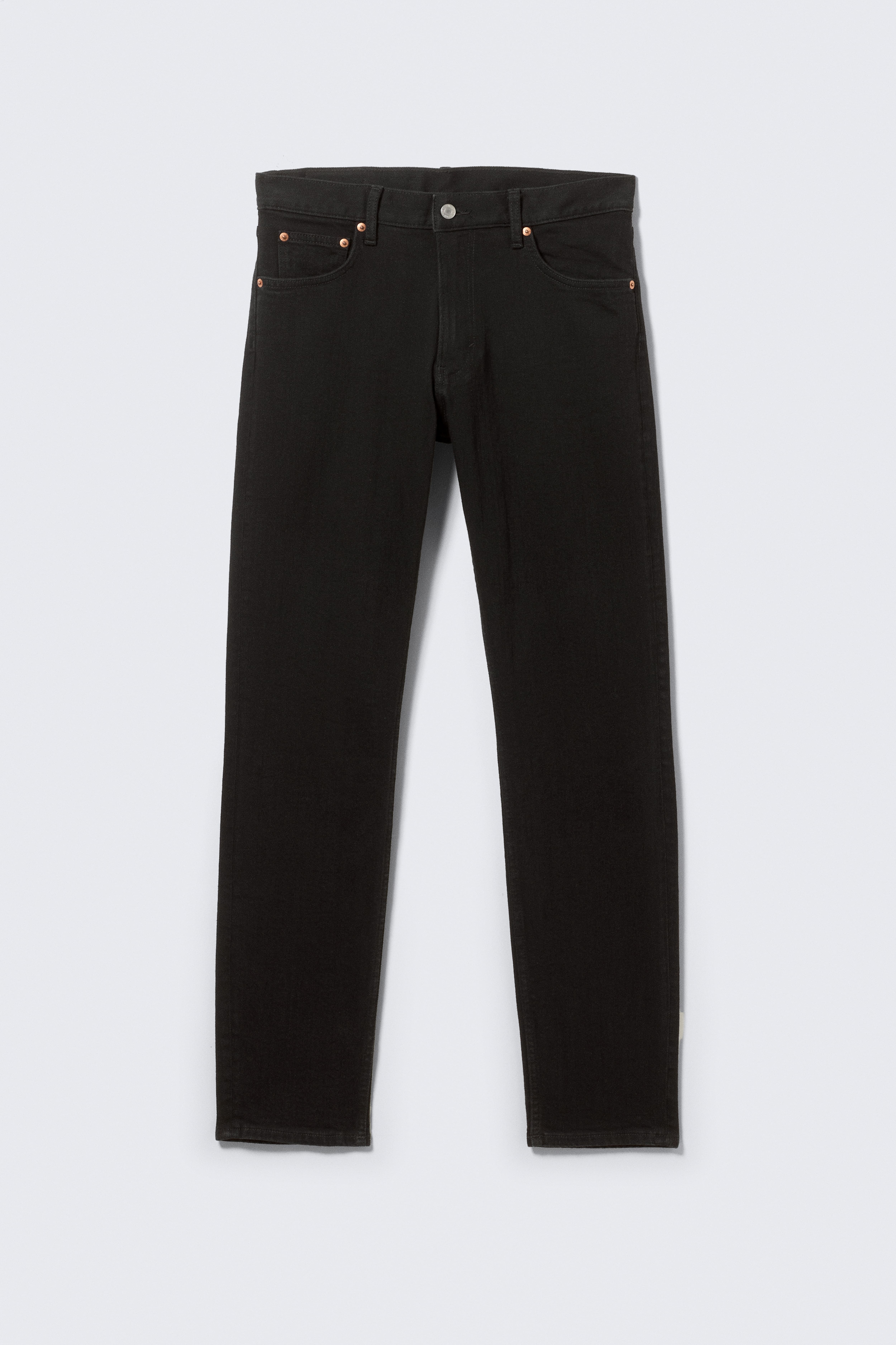 Orion Mid Rise Slim Fit Straight Leg Jeans - Black Rinse - Schwarz/Blue Horses - Mittelblau/Deep Ocean Blue - Dunkelblau