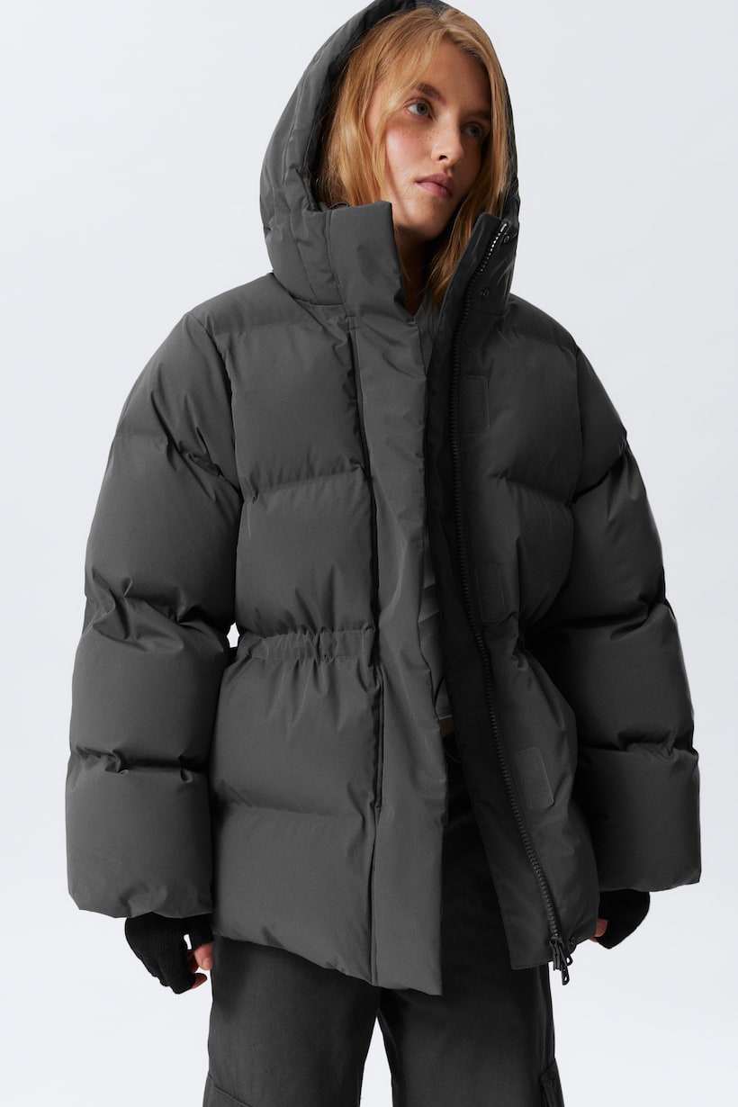 H&m Oversized Puffer Hm Black Puffer Oversized Down H And M