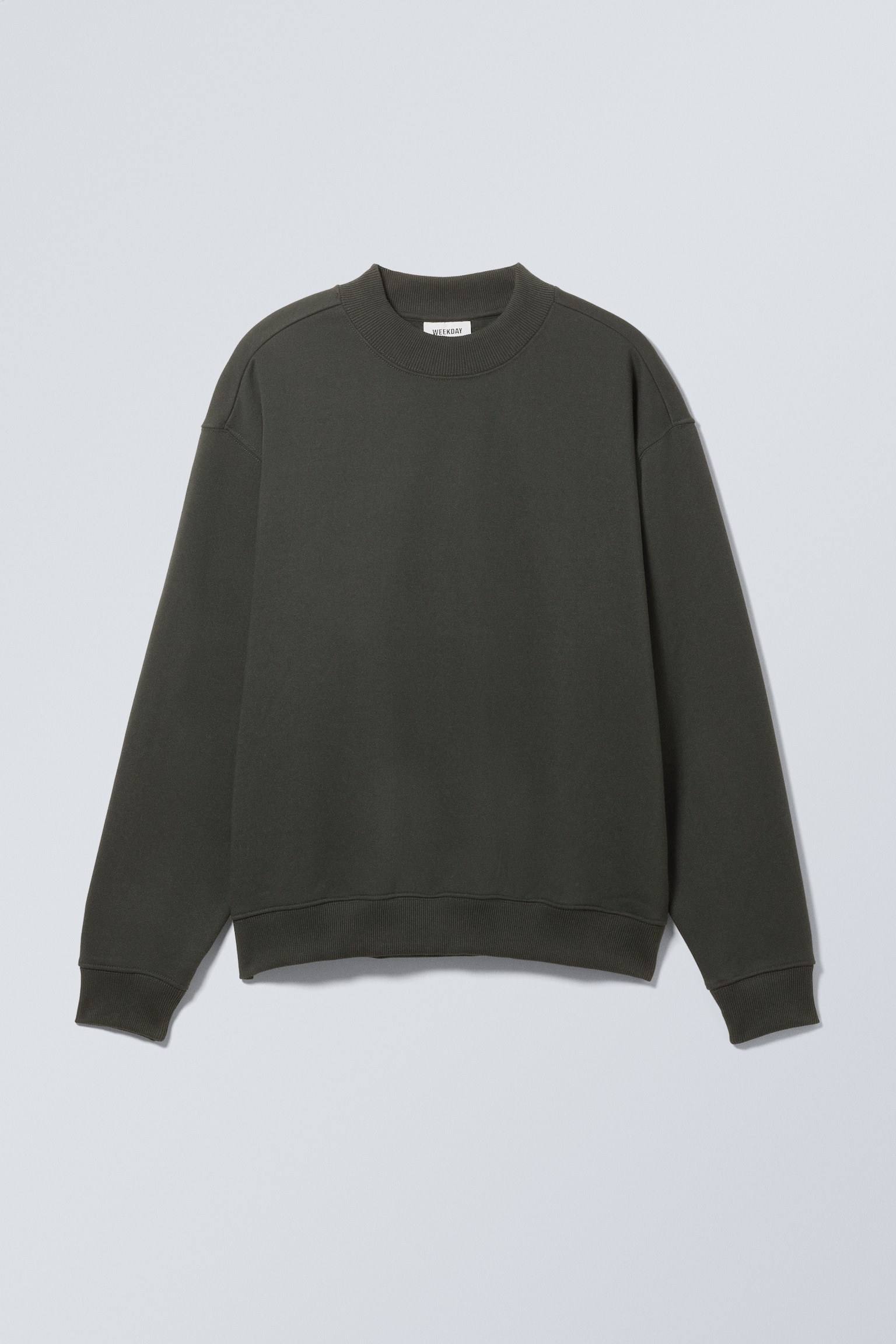 Relaxed Heavyweight Sweatshirt - Off-black/Dark Khaki Green/Black/Washed Dusty Grey/Dark Purple/Off Black - 2