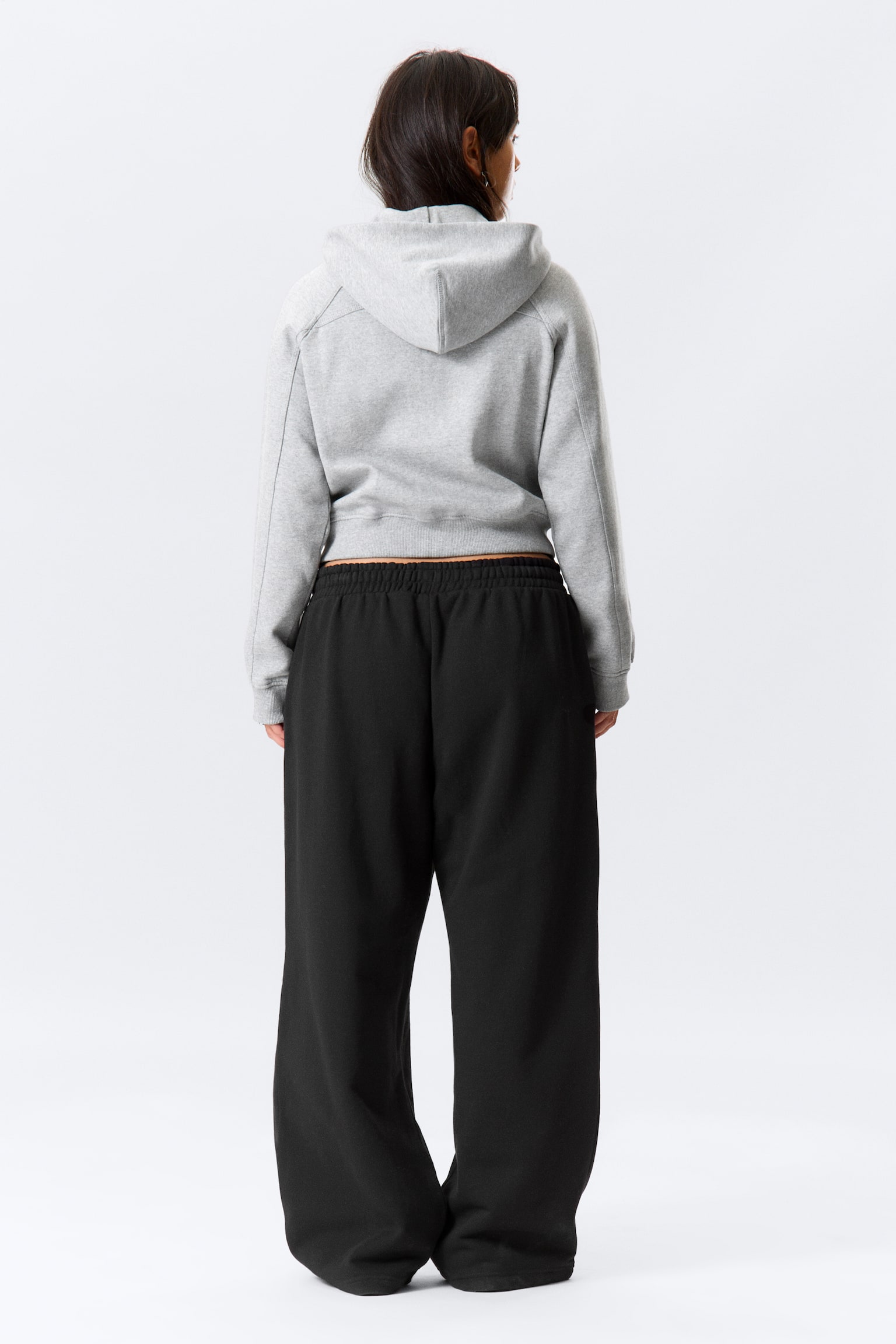 Loose Long Heavyweight Sweatpants - Black/Tmavohnedá/Vypraná tmavosivá/Grey Melange/Tmavomodrá/šedá - 5