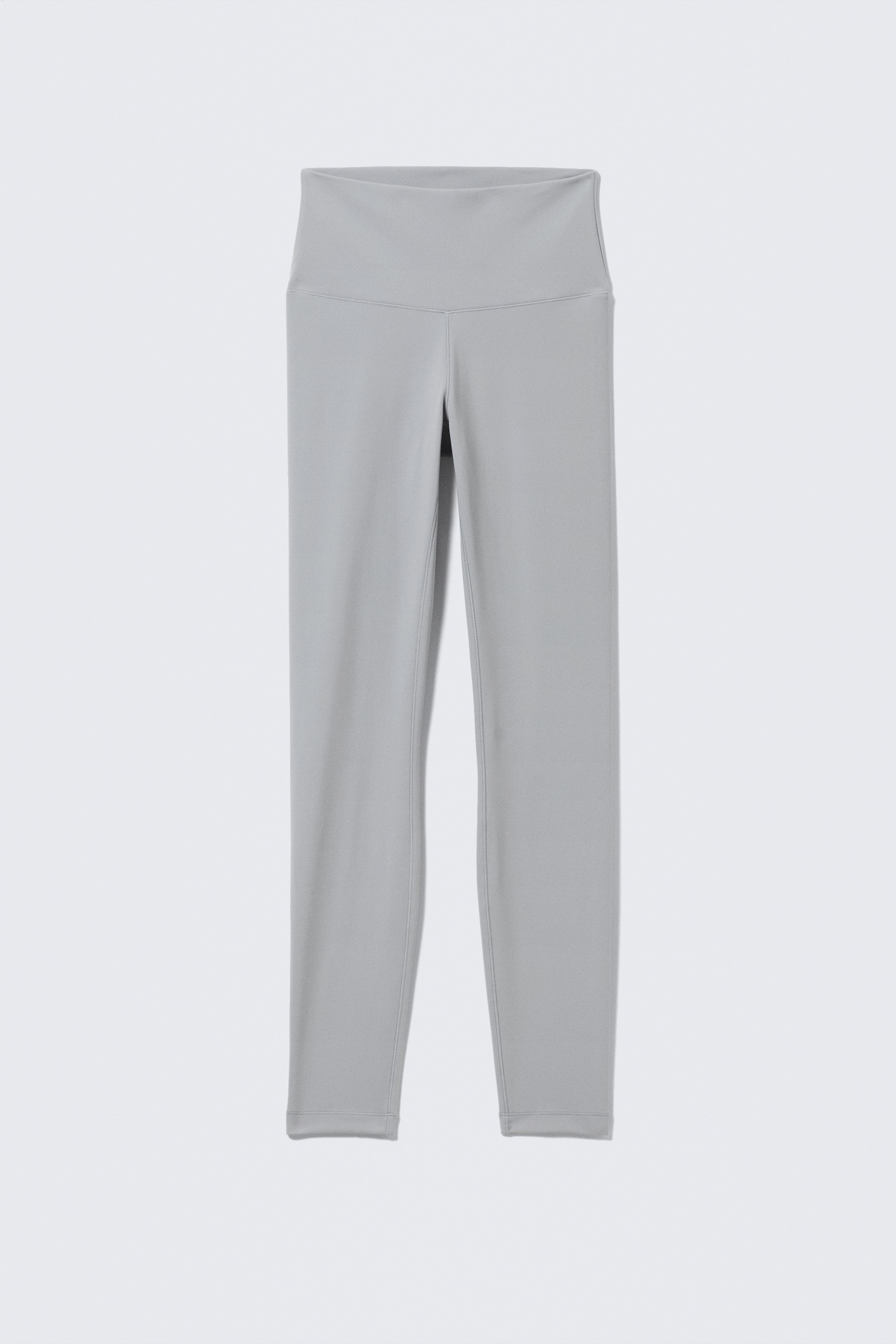 Leggings sportivi a vita alta - Grigio polvere chiaro/Marrone scuro/Grigio scuro/Nero/Marrone scuro/Verde kaki scuro/Bianco