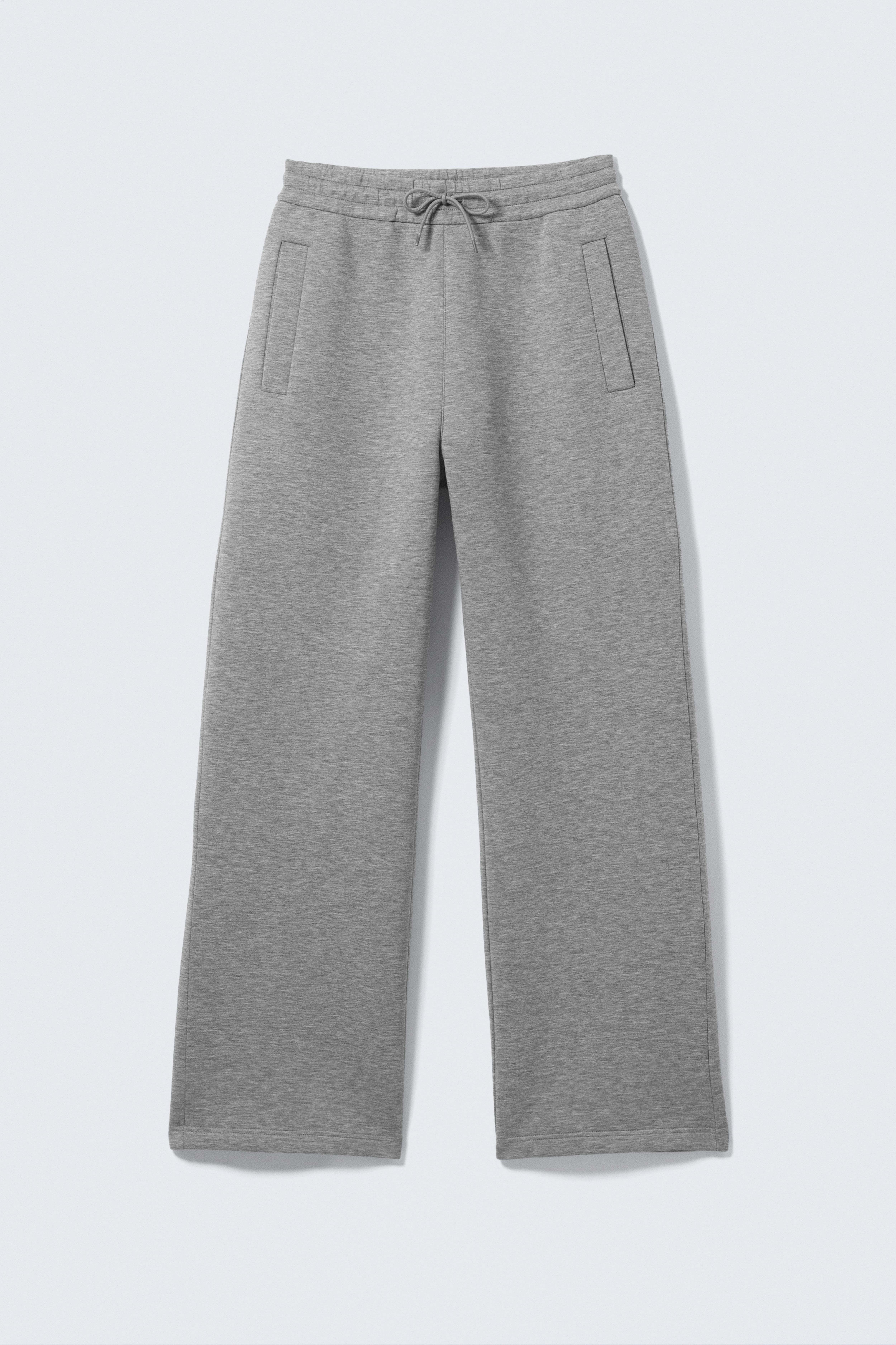Scuba Sweatpants - Loose Fit - Grijs gemêleerd/Zwart/Donker marineblauw