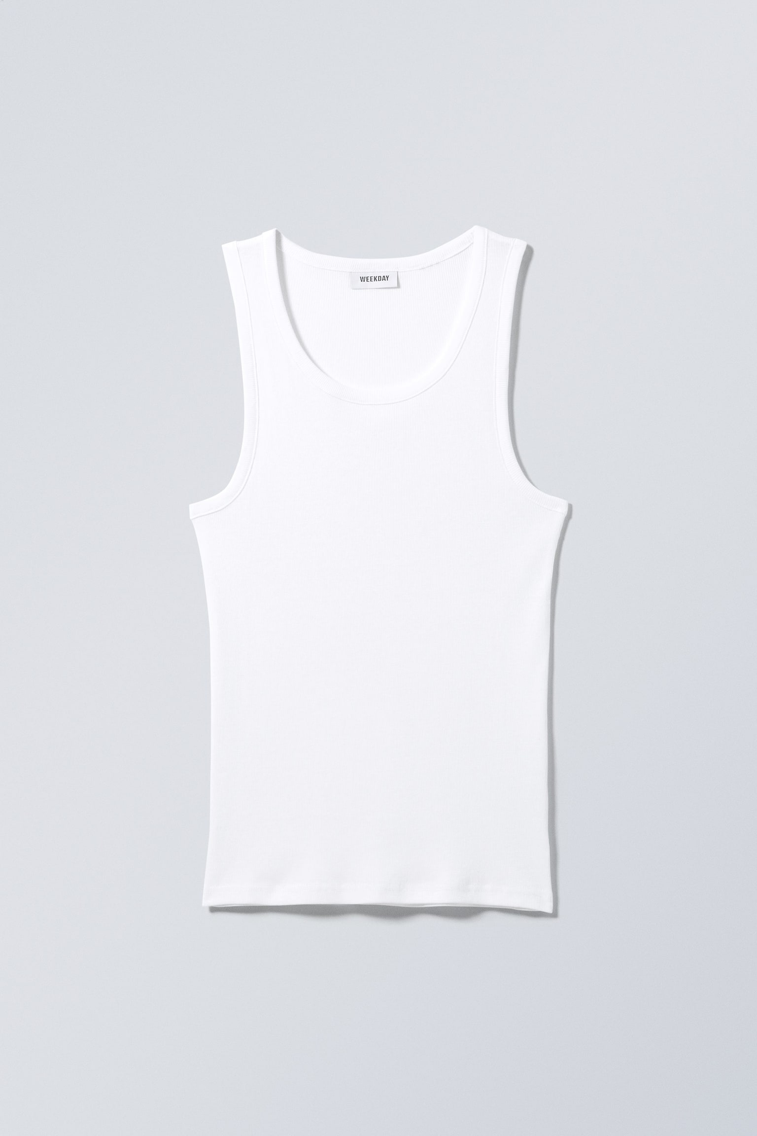 Standard Tank Top - White/Black/Dark Grey - 2