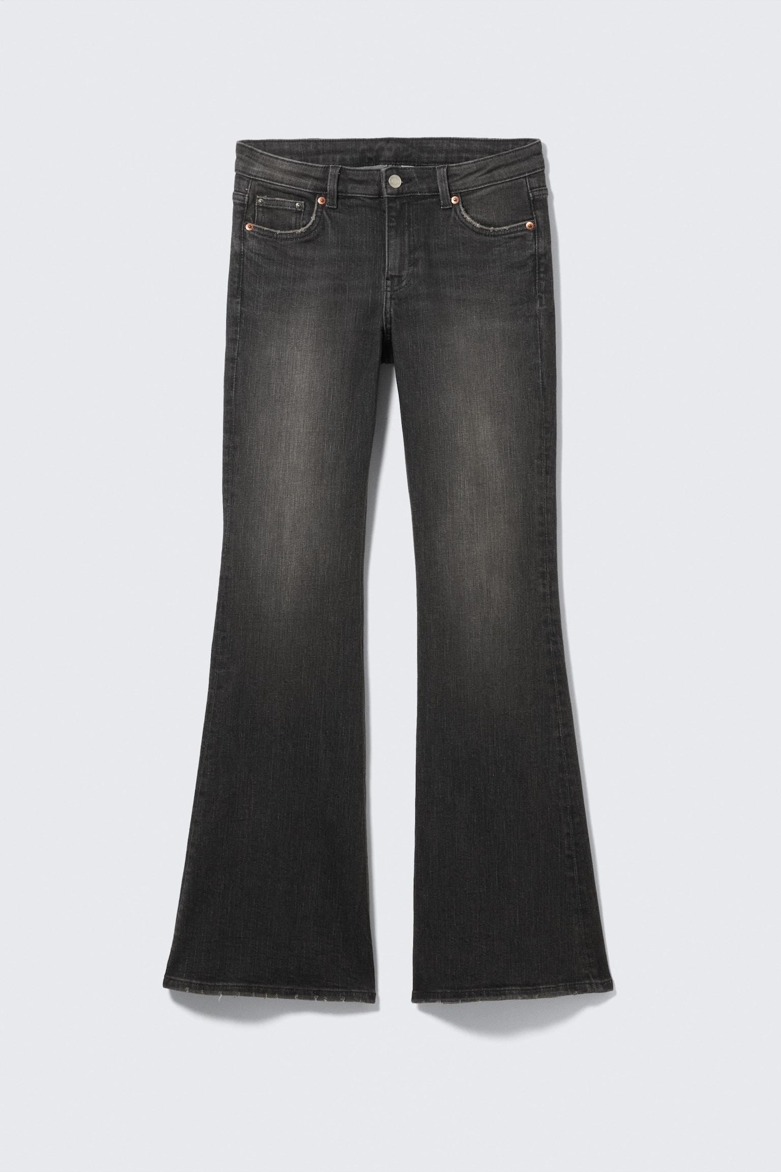 Katsumi Low Rise Slim Flared Leg Jeans - Phantom Black - Schwarz/Snow Blue - Hellblau/Lake Blue - Mittelblau/Desert Blue - Dunkelblau - 2