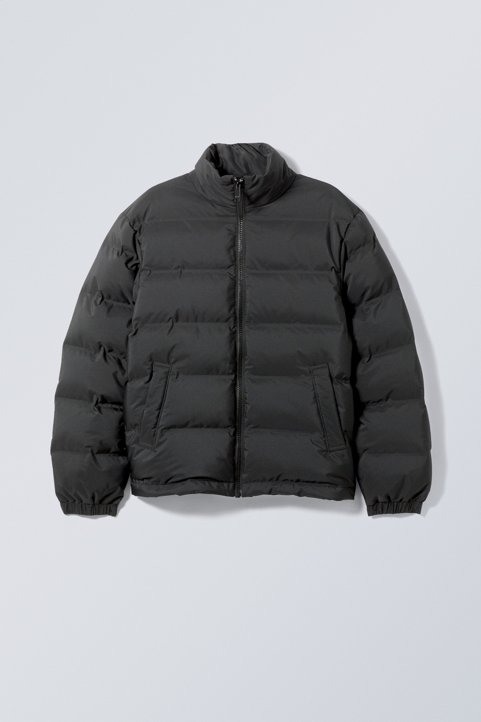 Cole Puffer Jacket - Black/Dark Mole/Light Dusty Grey - 2