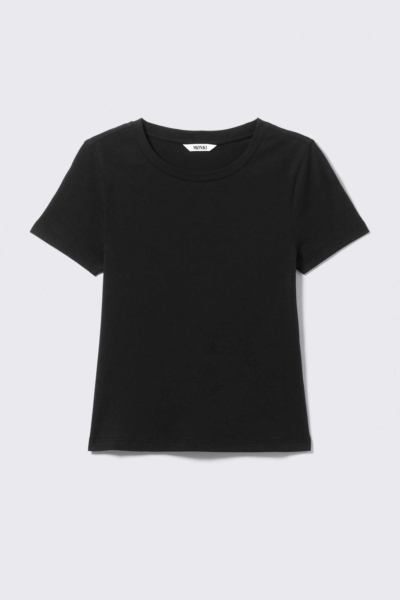 Mini T-shirt ajusté - Noir/Rayures bleu marine/vert/Gris chiné/Blanc - 2