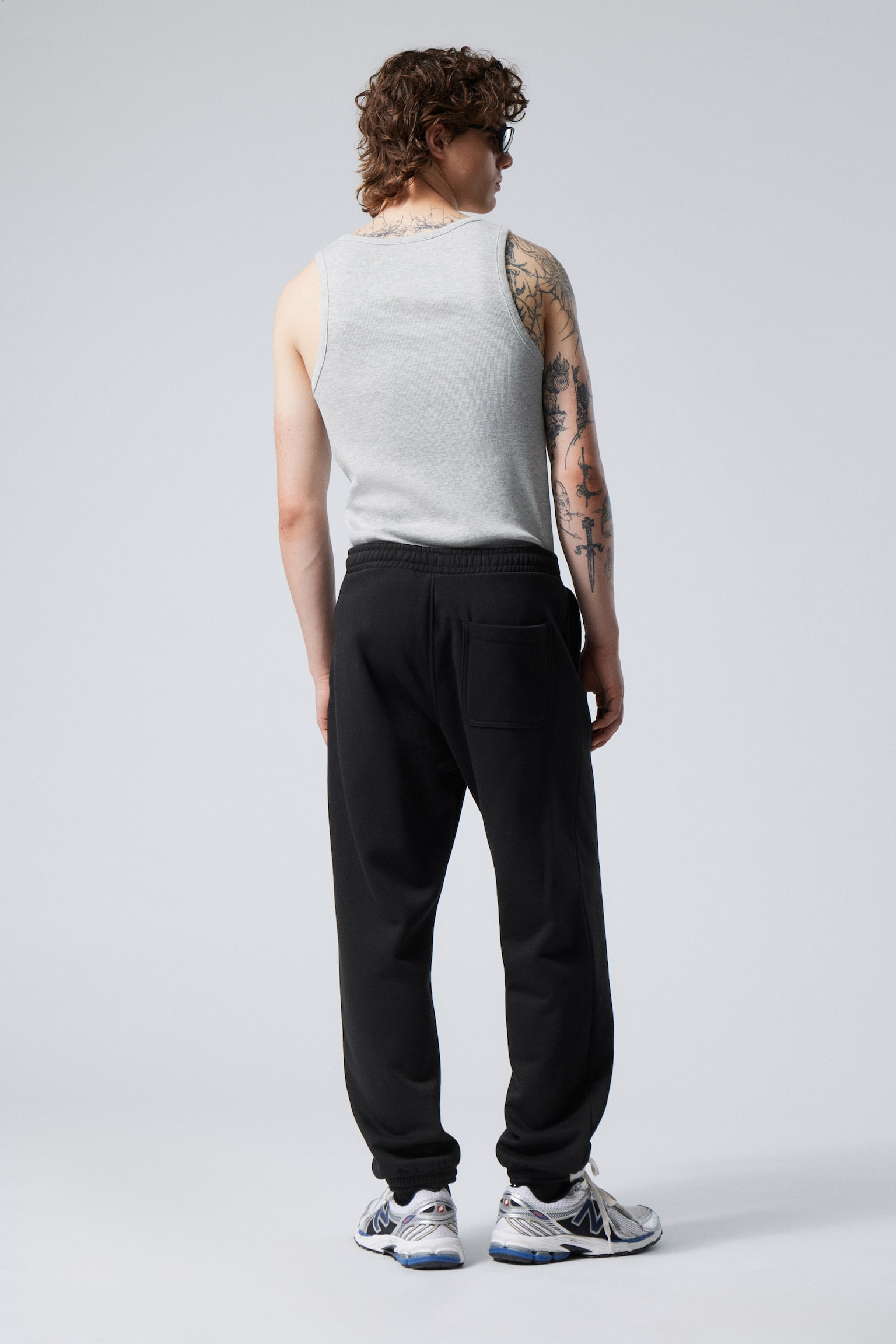 Standard Sweatpants - Black/Off-black/Light Grey - 3