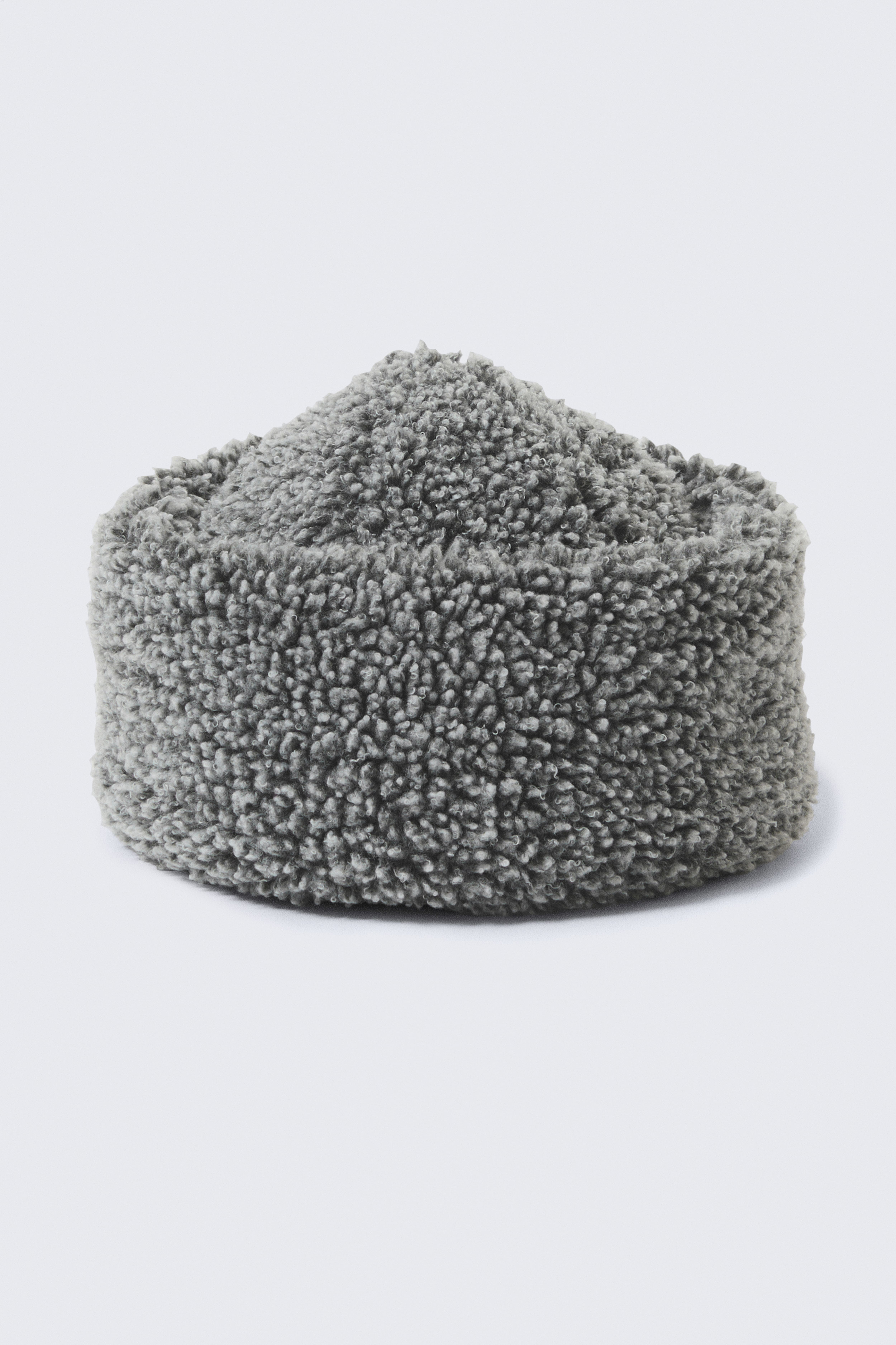 Docker Hat aus Fleece - Grau meliert