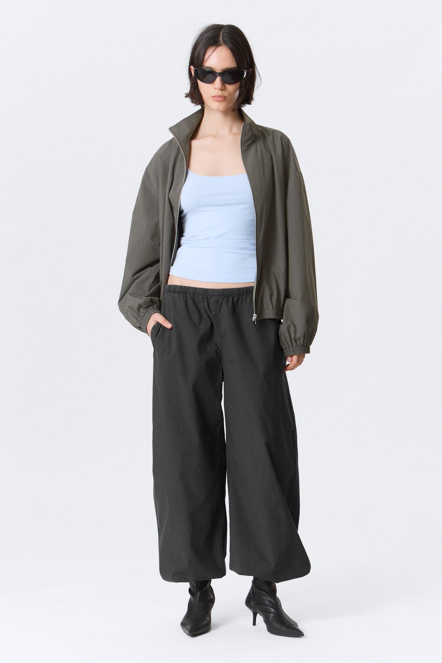 Spodnie Pull-on Ripstop Low Rise - Ciemnoszary/Light Dusty Mole - 2