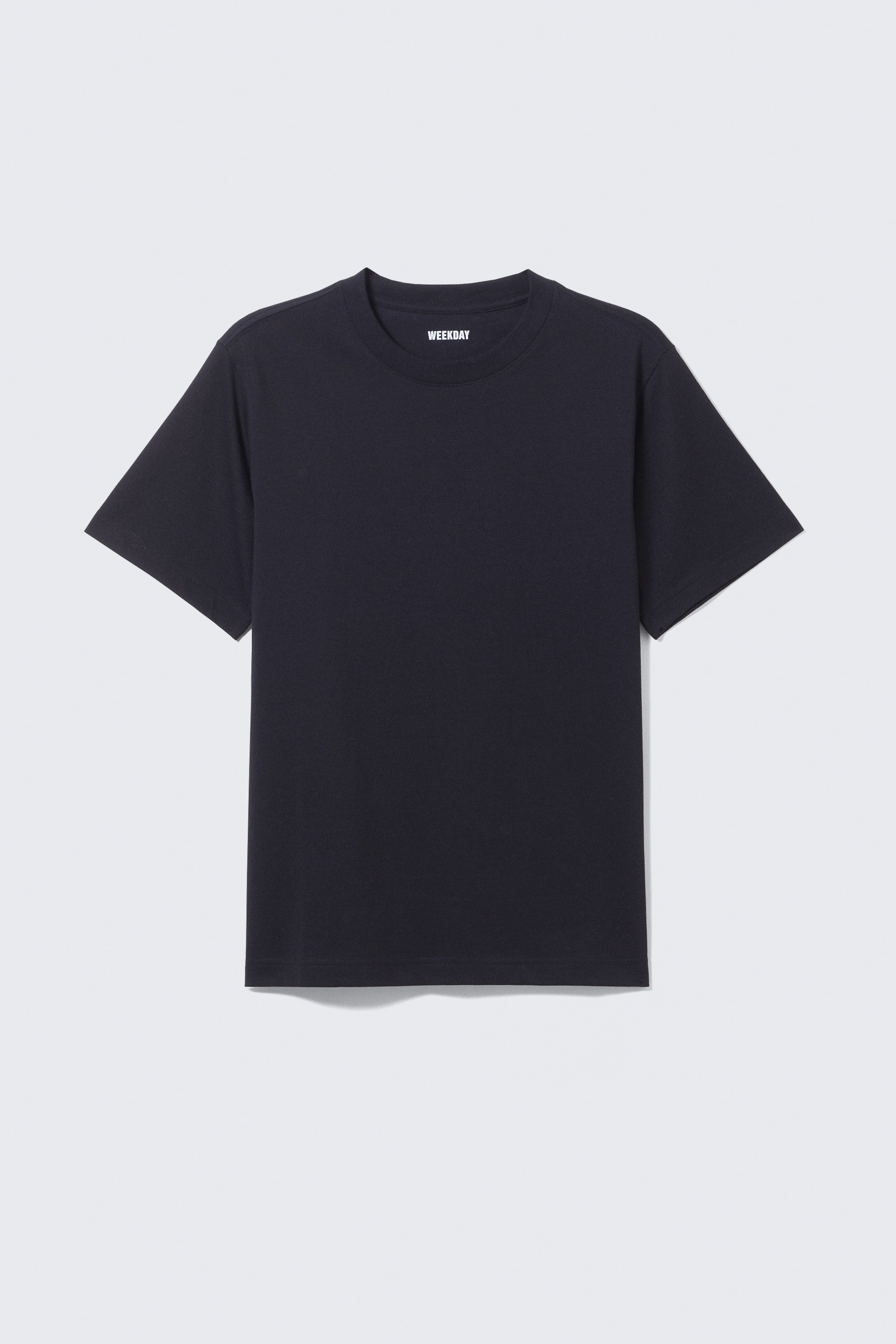 Klassisk boxy T-shirt - Mørk marineblå/Hvid/Sort/Mørkegrå/Lysegrå