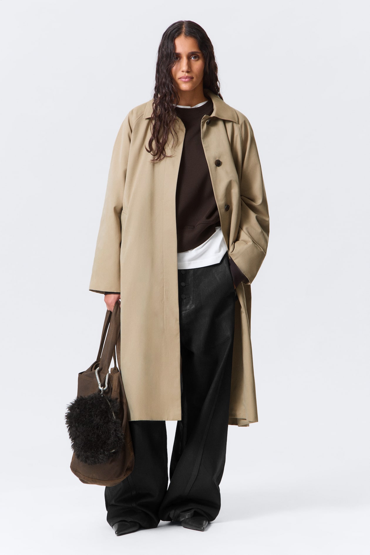 Soprabito Cappotto Beige Corto Donna Cappotto Corto Monopetto