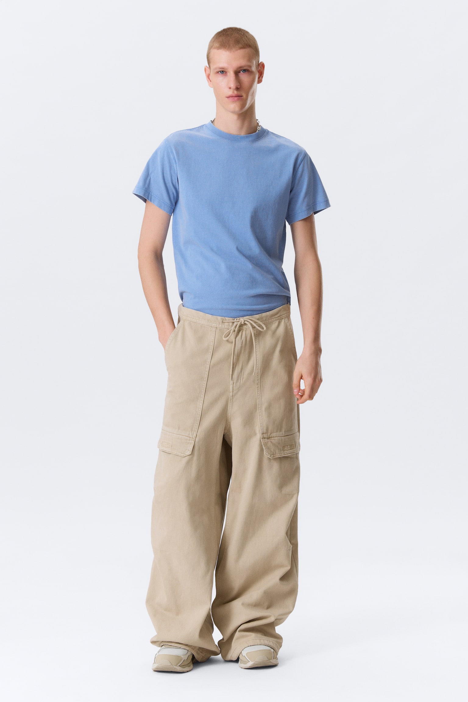 RAEL KADE PARACHUTE-HOSE - Helles Beige - 7