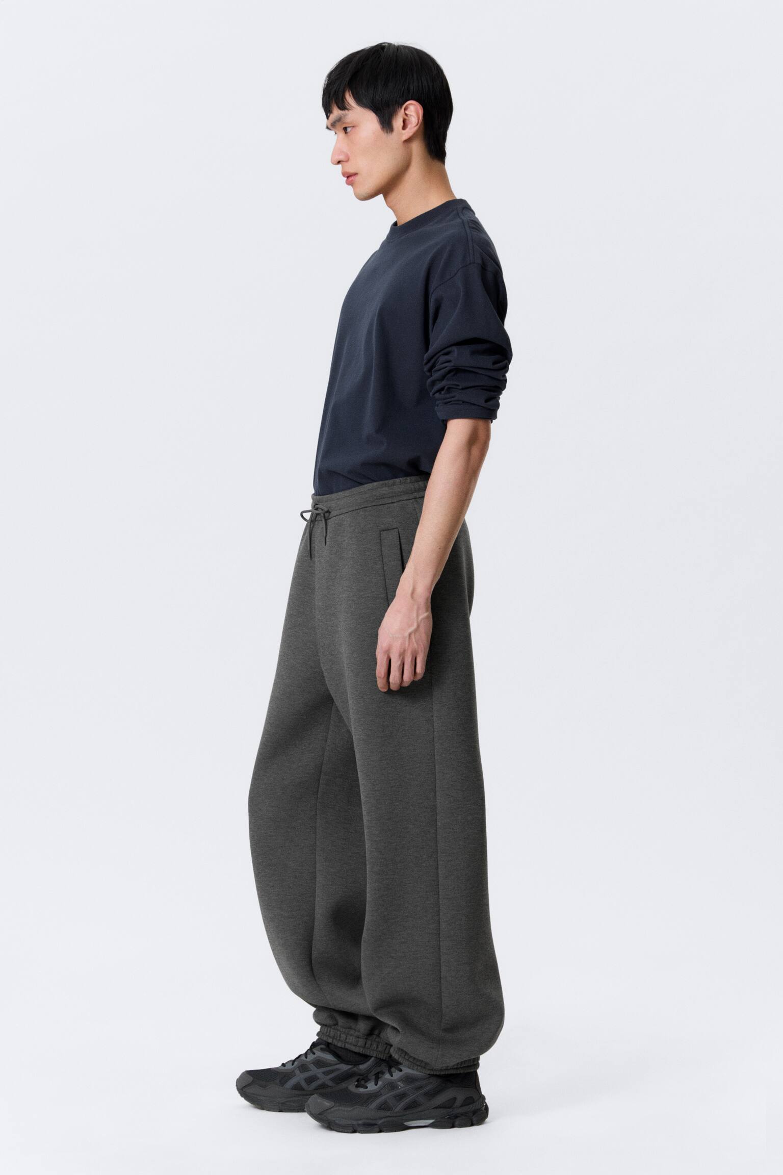 Simon – Jogginghose aus Scuba-Stoff - Dunkelgrau - 5