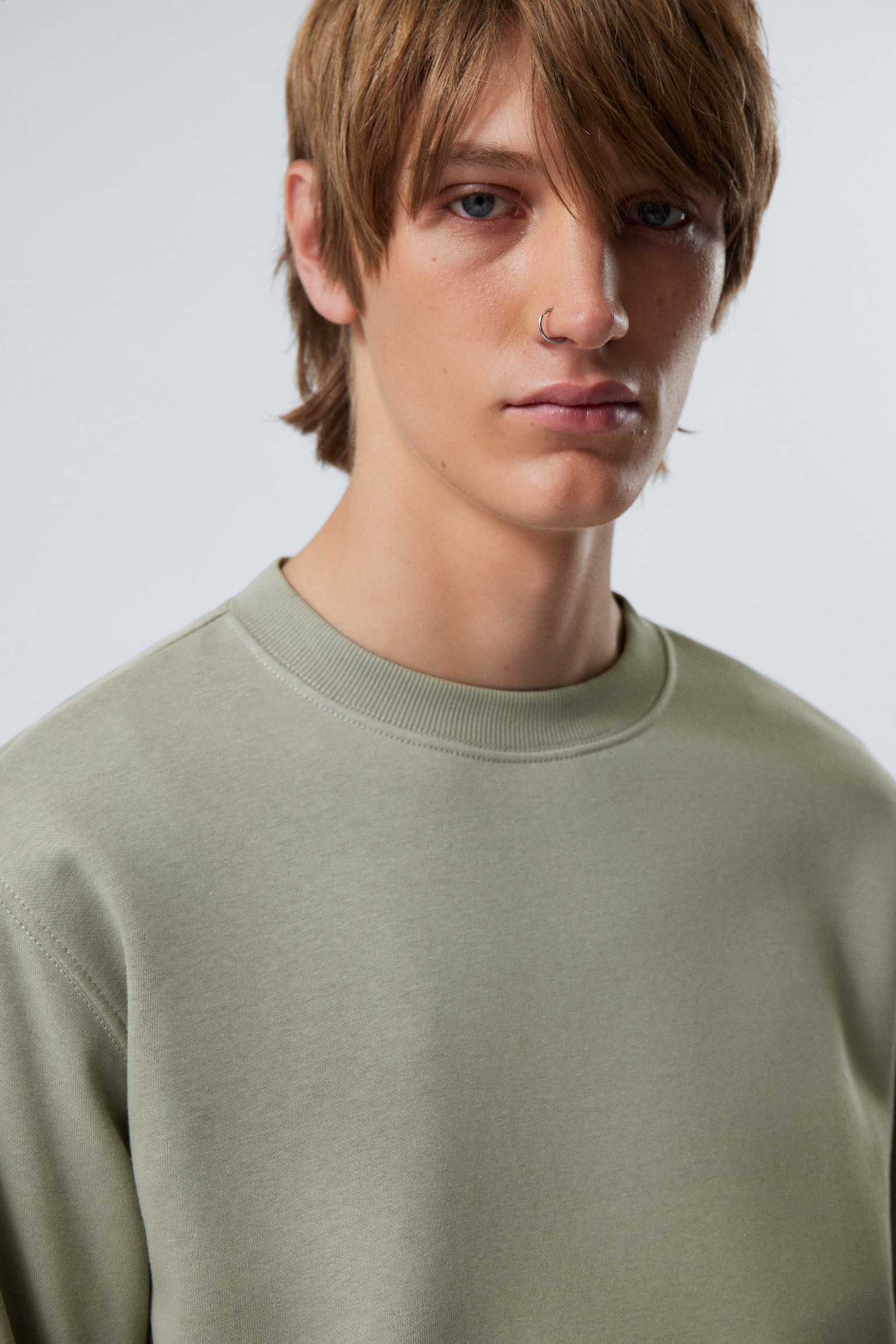 Standard Sweatshirt - Light Khaki Green/Dusty Grey/Black/Navy/Grey - 5