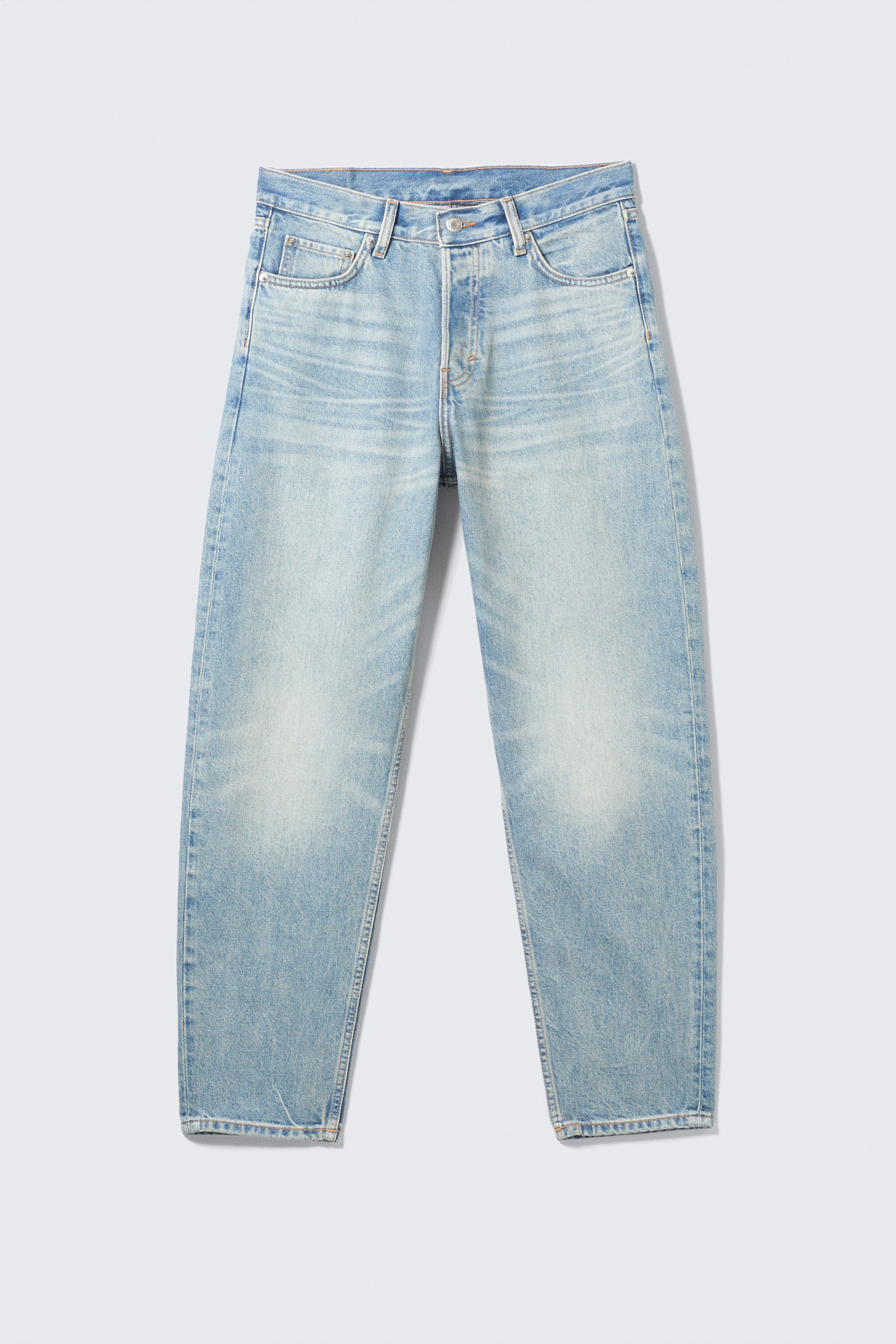 Jeans Ray a vita media e gamba tapered - Seventeen Blue - Blu medio/Radio Blue - Blu medio/Deep Sea Blue - Blu scuro/Nero deciso – Nero