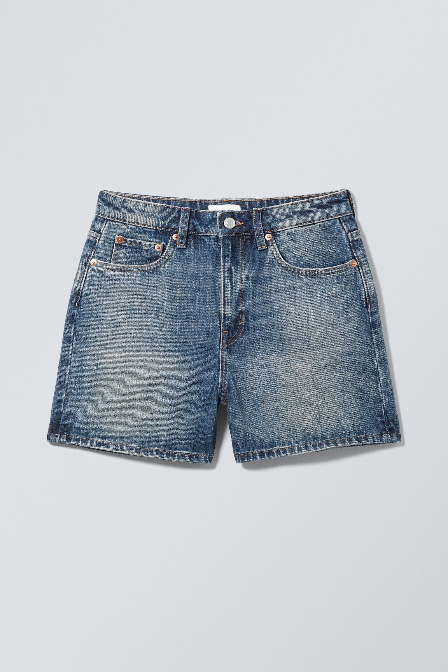 Eya Denim Shorts - Spinel Blue - 1