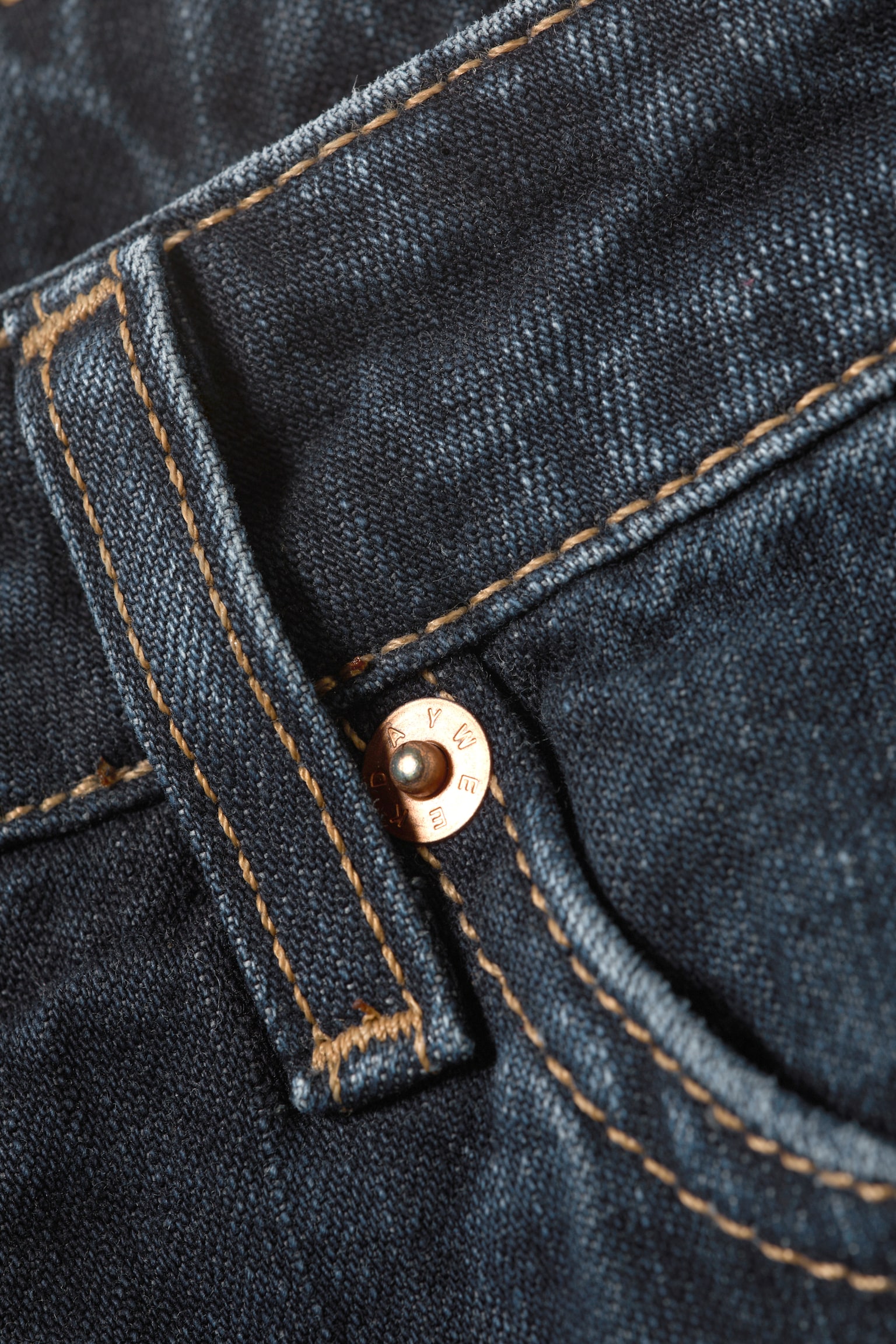 Rowe Super High Waisted Regular Straight Leg Jeans - Angel Blue - Dunkelblau/Echo Black - Black/Port Blue - Hellblau/90s Blue - Mittelblau - 5