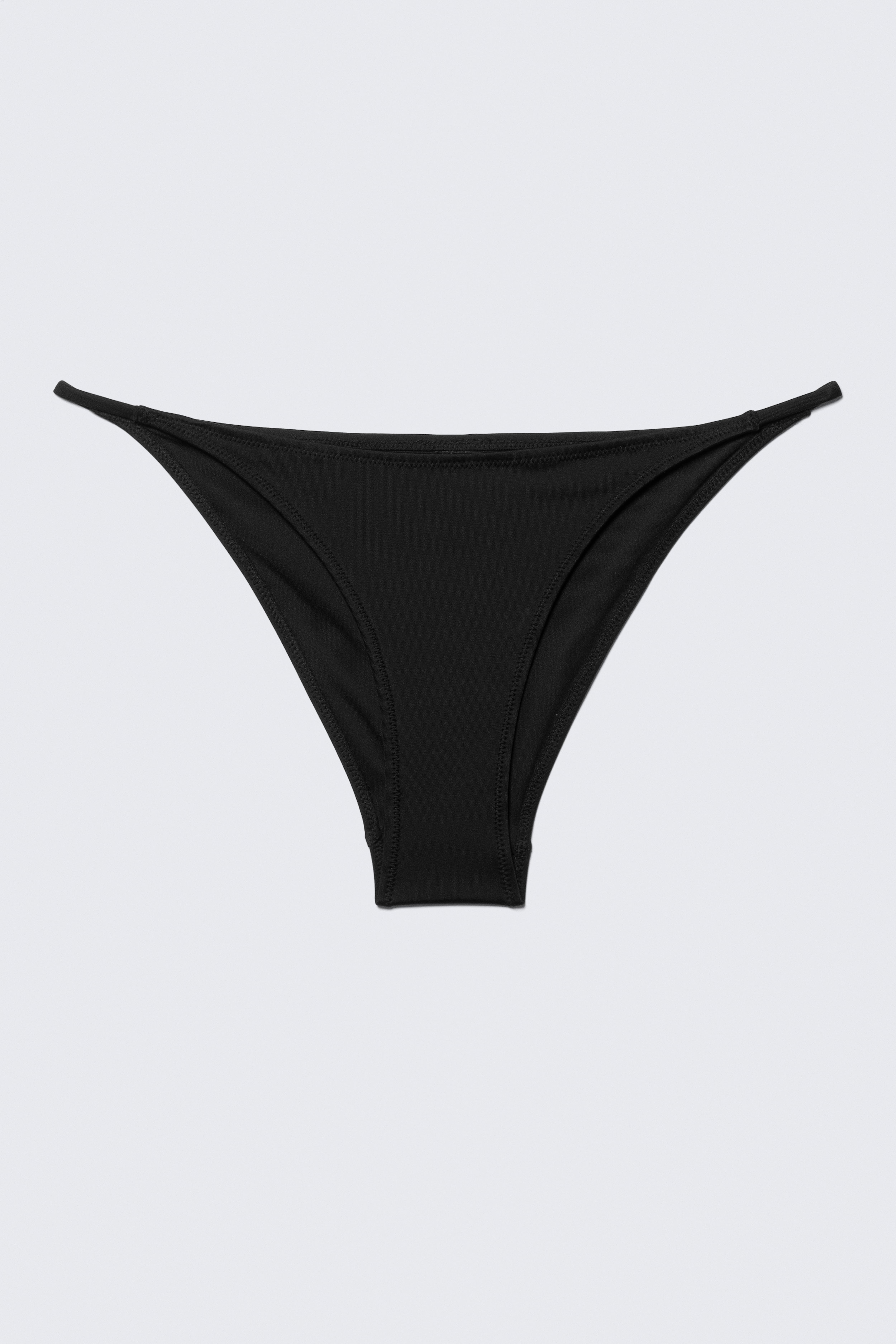 Tanga Brazilian Bikini Bottoms - Zwart
