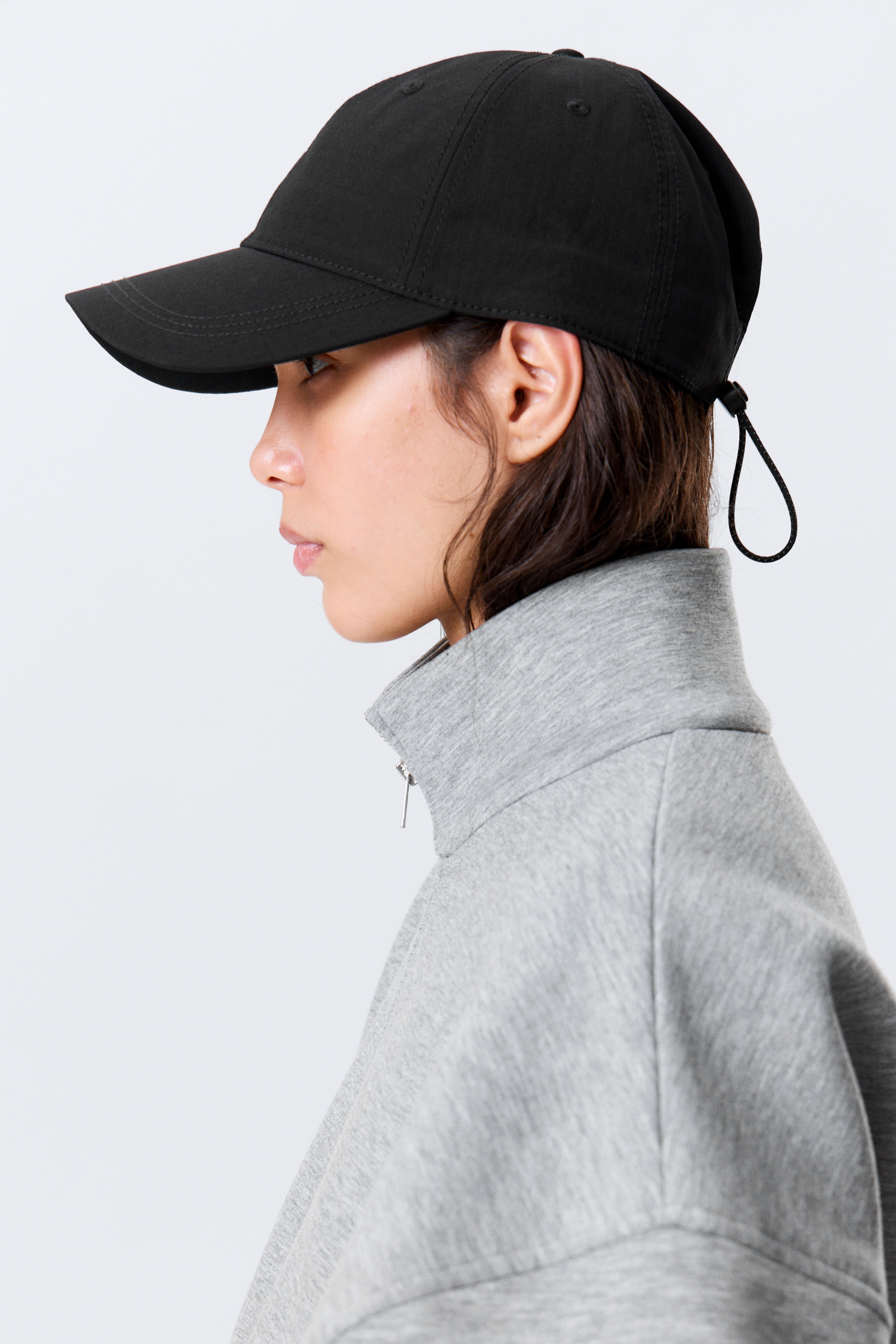 Baseballcap - Sort/Forvasket rød – Energy