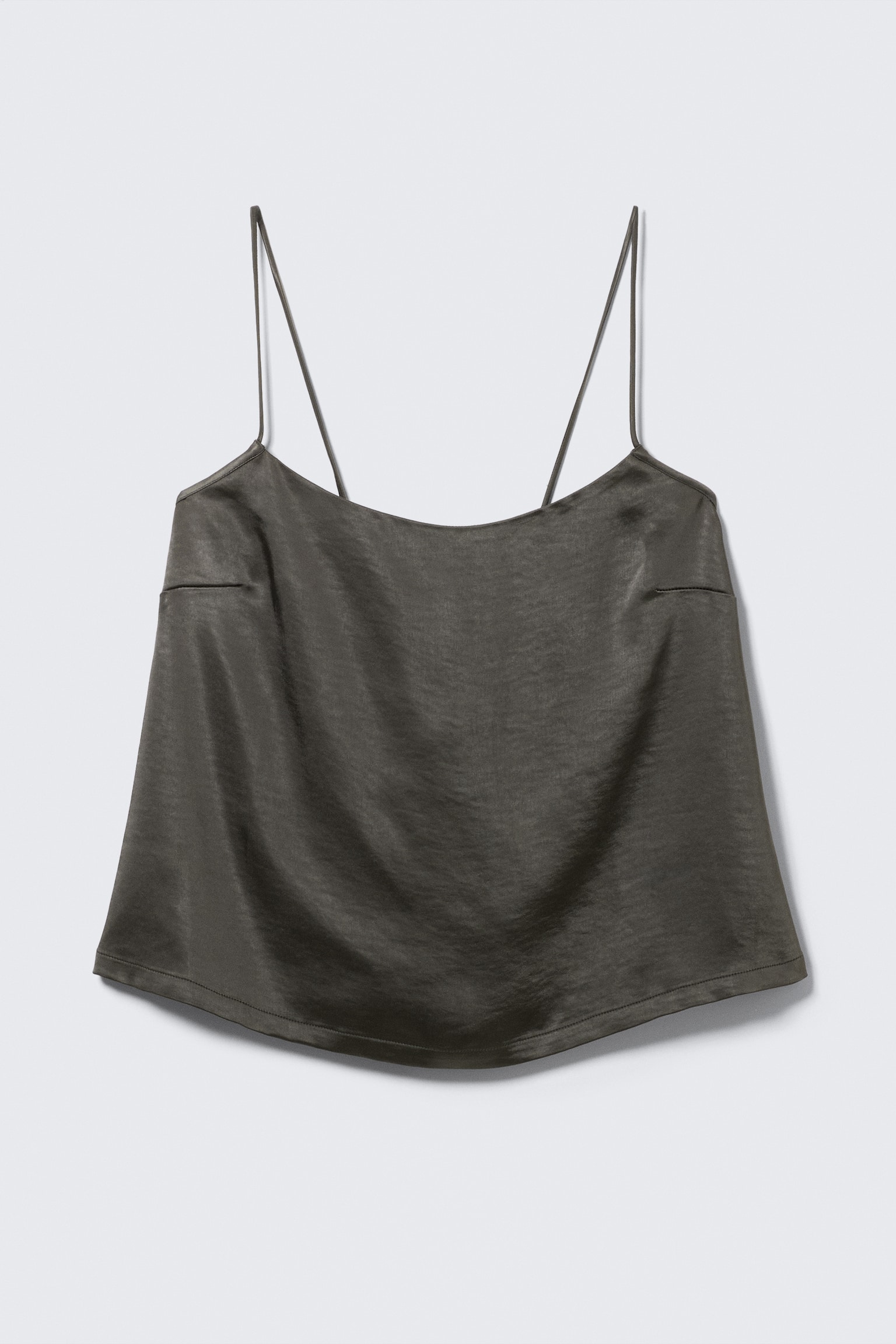 Πυτζάμα από πλυμένο σατέν - Πλυμένο Σκούρο Γκρι - 2