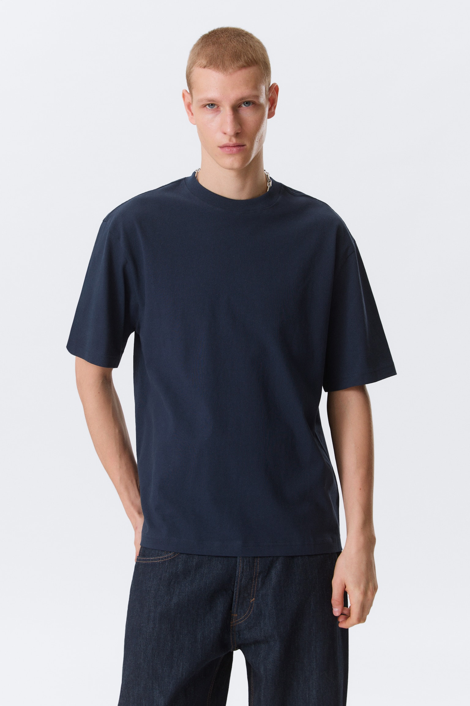 Tricou lejer - Bleumarin închis/Mov/Albastru Strălucitor/Black/White - 1