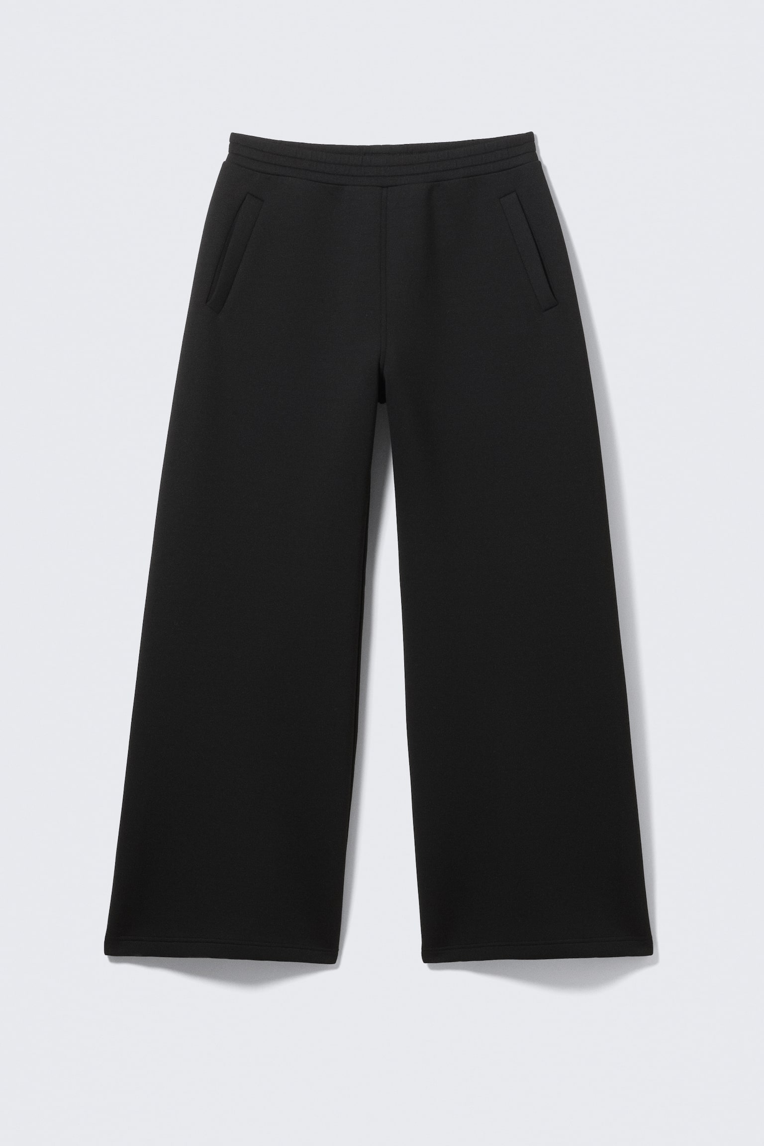 Afslappede Barrel Leg Scuba Sweatpants - Sort/Gråmeleret/Gråmeleret - 1