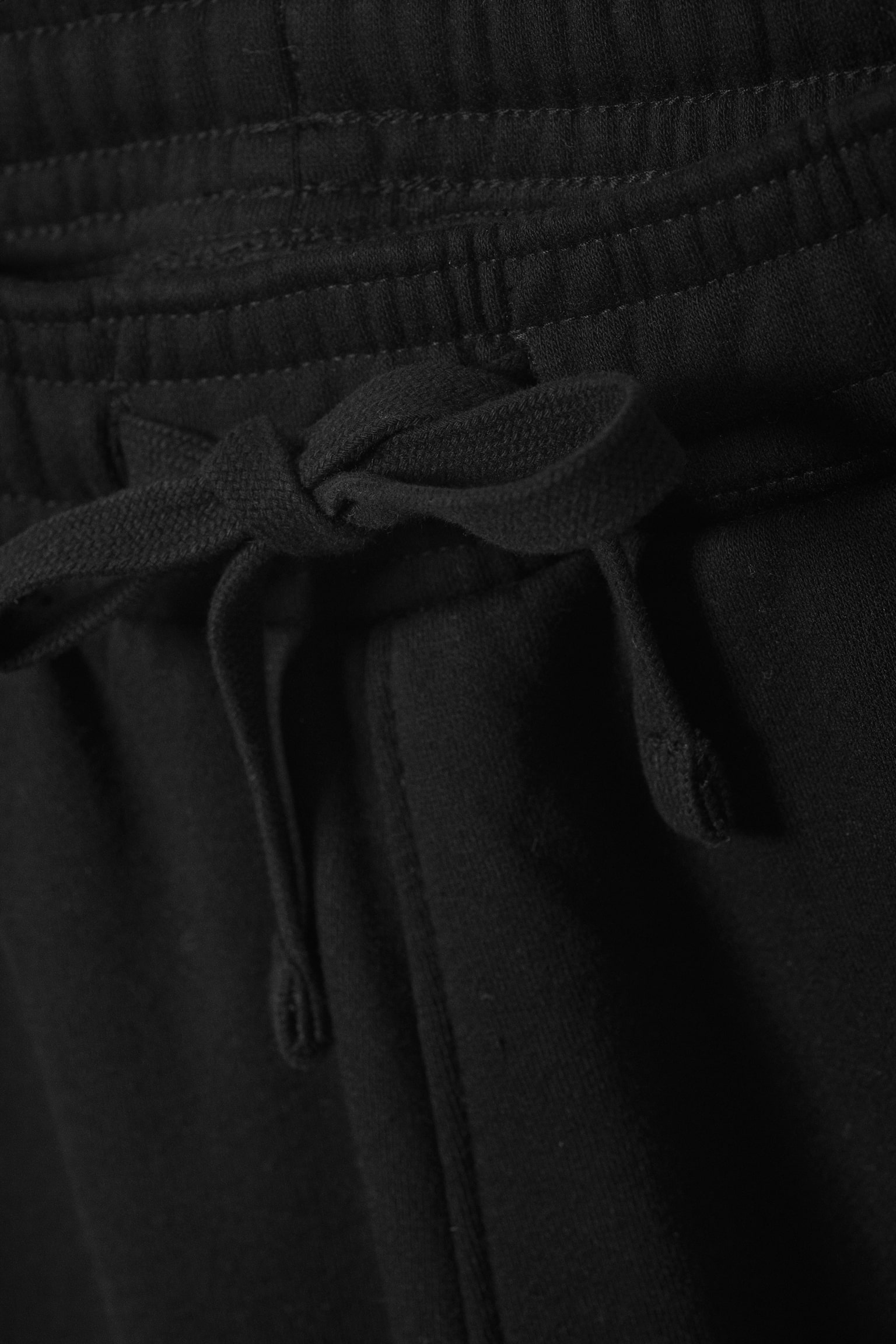 Relaxed Heavyweight Sweatpants - Black/Light Grey - 3