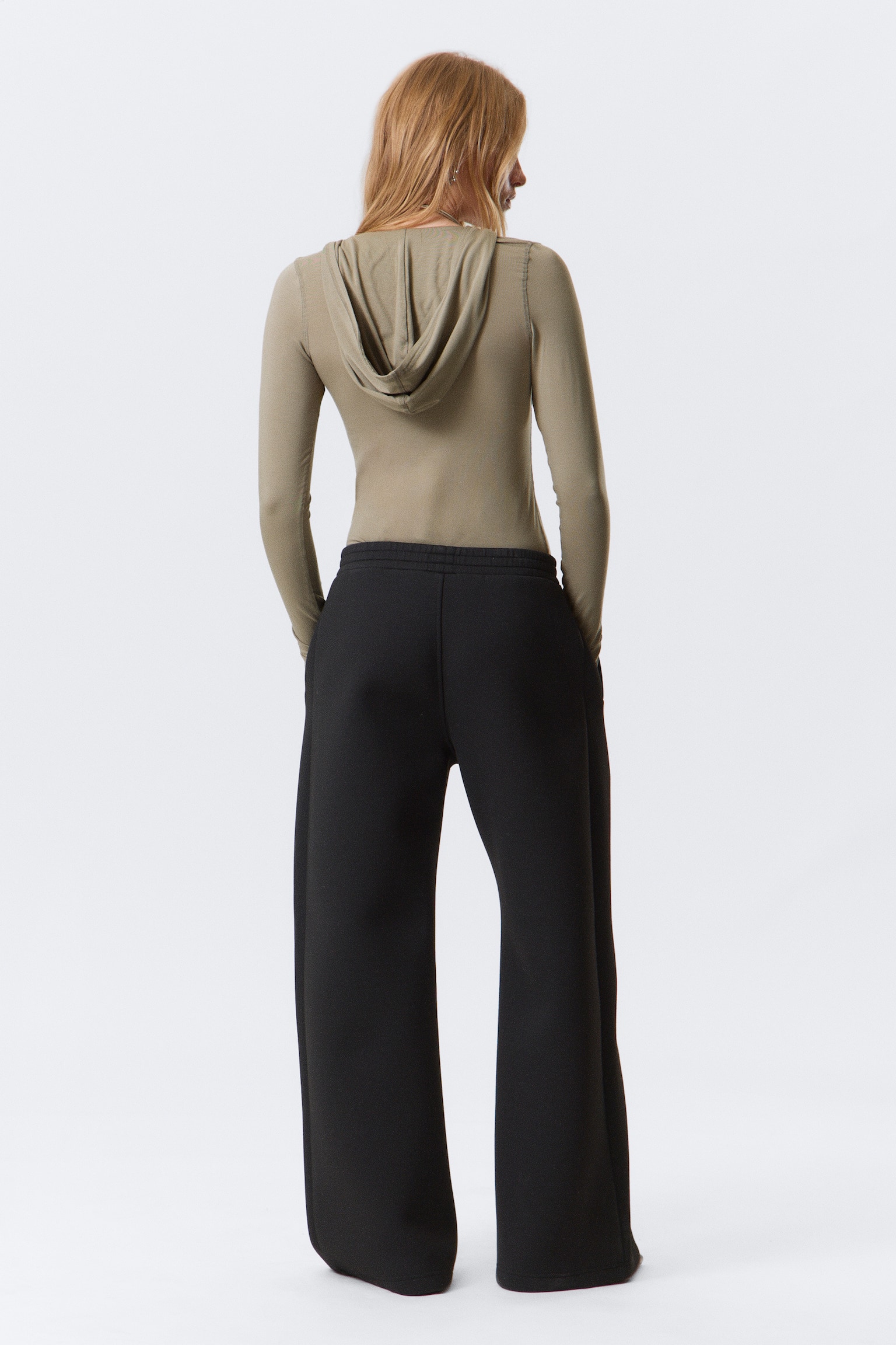 Afslappede Barrel Leg Scuba Sweatpants - Sort/Gråmeleret/Gråmeleret - 4