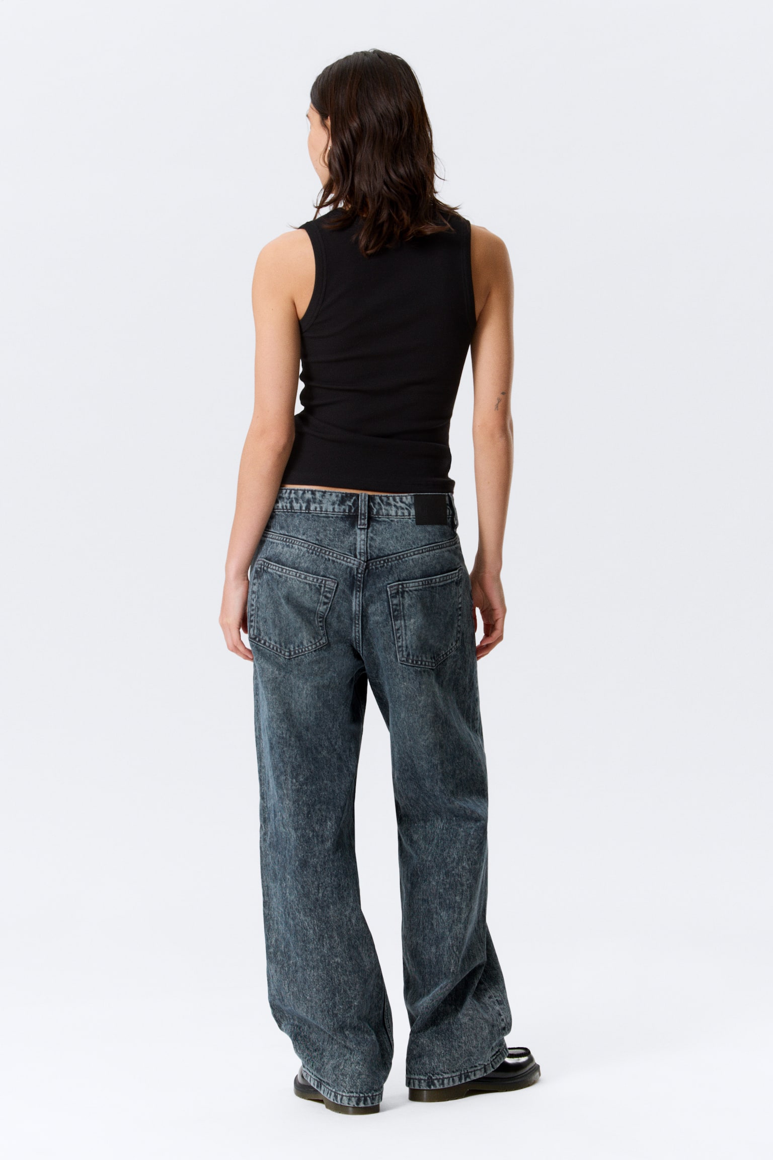 Jeans Missy loose a vita bassa con straight leg - Pandora Blue - Blu scuro/Hymn - Blu medio/Dusky Black - Nero/Lavaggio blu – Blu scuro/Nero deciso – Nero/Notus Blue - Azzurro/Mountain Blue - Blu medio - 6