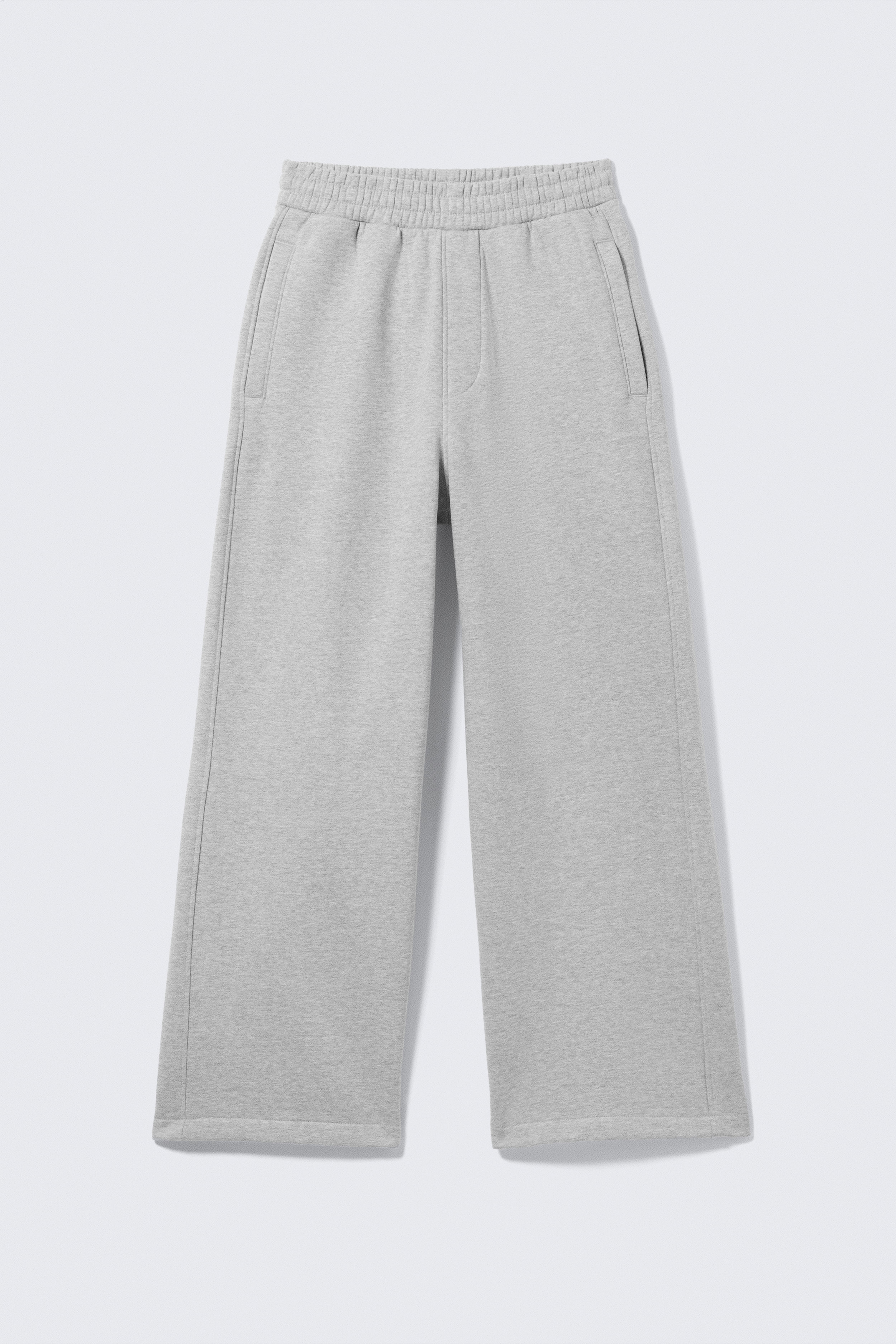 Loose Sweatpants - Light Grey/Black