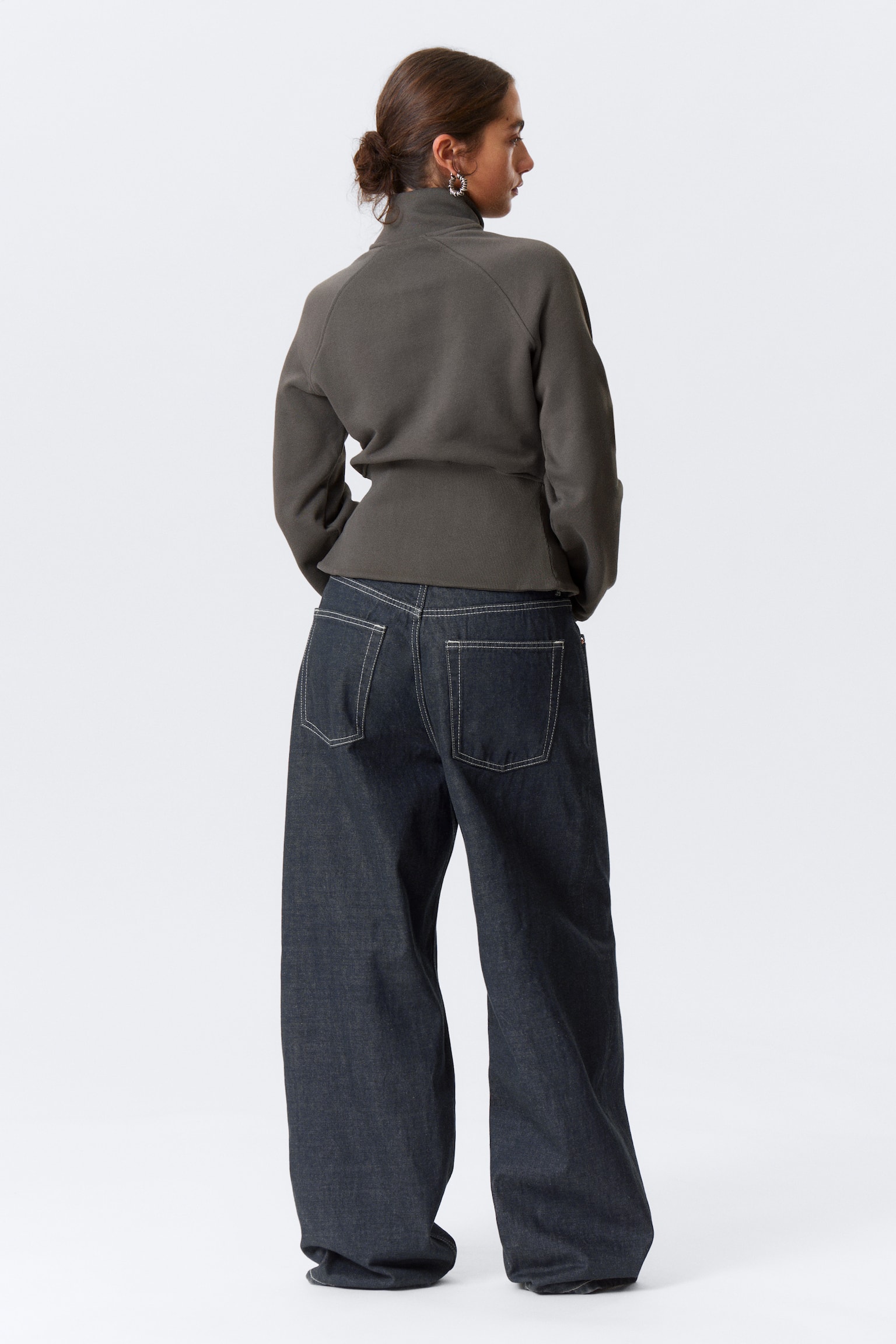 Astro Mid Rise Loose Baggy Leg Unisex Jeans - Blue Rinse - Dunkelblau/Kimberley Blue - Hellblau/Chelsea Black - Schwarz/Black Rinse - Schwarz/Blue Hymn - Mittelblau/Board Blue - Mittelblau/Tuned Black - Schwarz/Blue Stream - Mittelblau/Arizona Blue - Mittelblau/Minen-Grau - 8