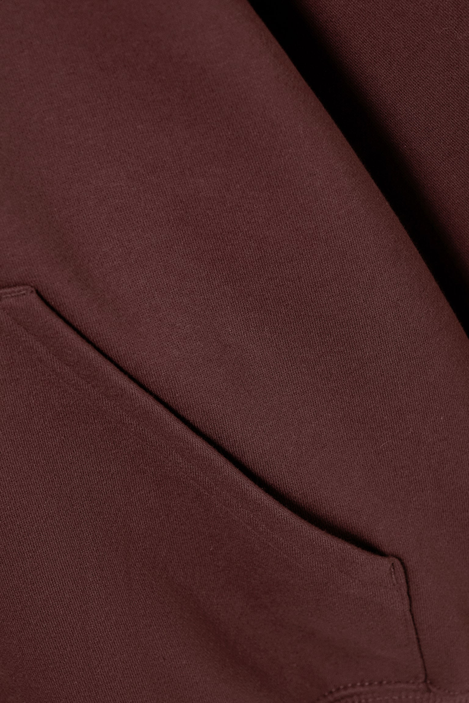 Oversized tung hoodie - Mörkröd/Svart/Mörkbrun/Ljus gråmelerad/Mörkblå - 3