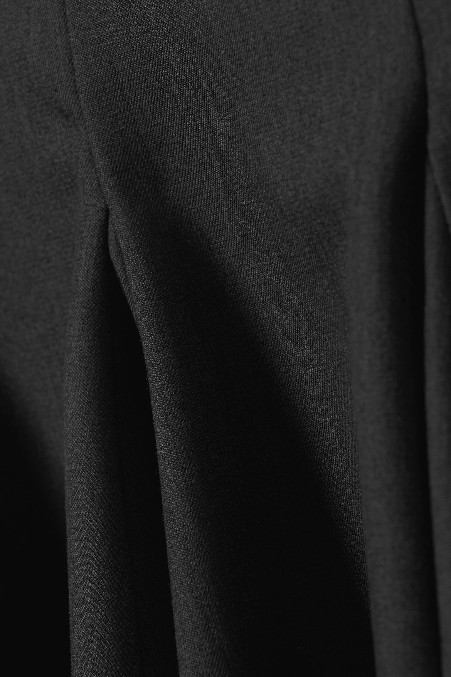 Κοντή φούστα σε γραμμή καμπάνα με χαμηλή μέση - Dark Grey - 3