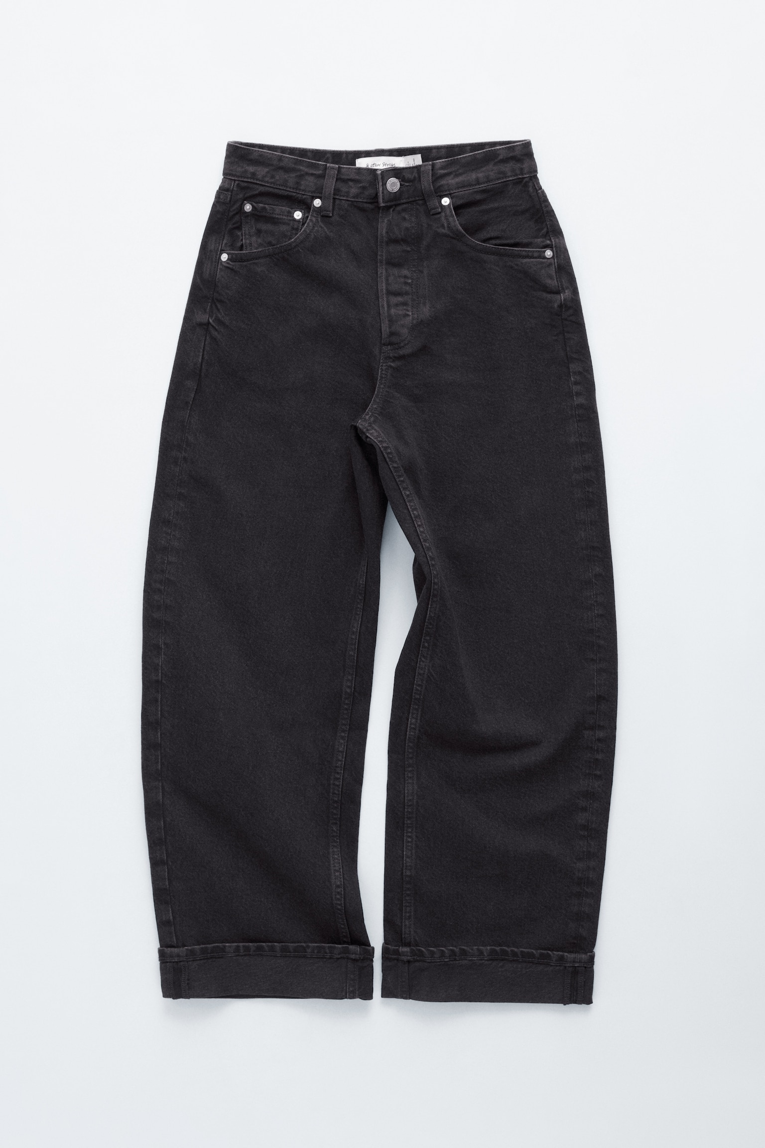 Jeans mit Barrel-Bein - Schwarz/Khaki/Dunkelblau/Rostbraun/Hellblau/Mittelblau - 2