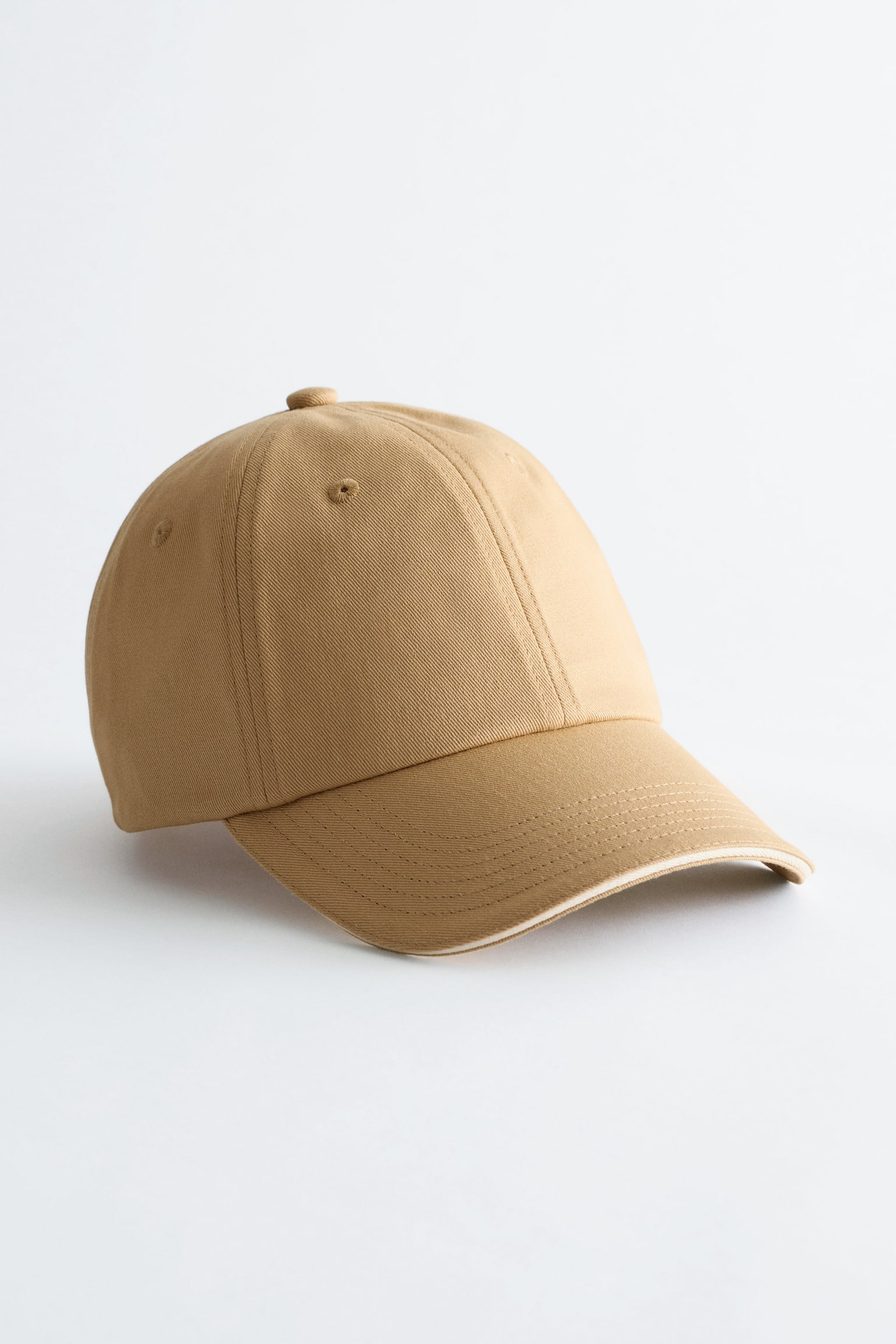 Pamut-twill baseball sapka - Sárga/Égszínkék/Khaki zöld
