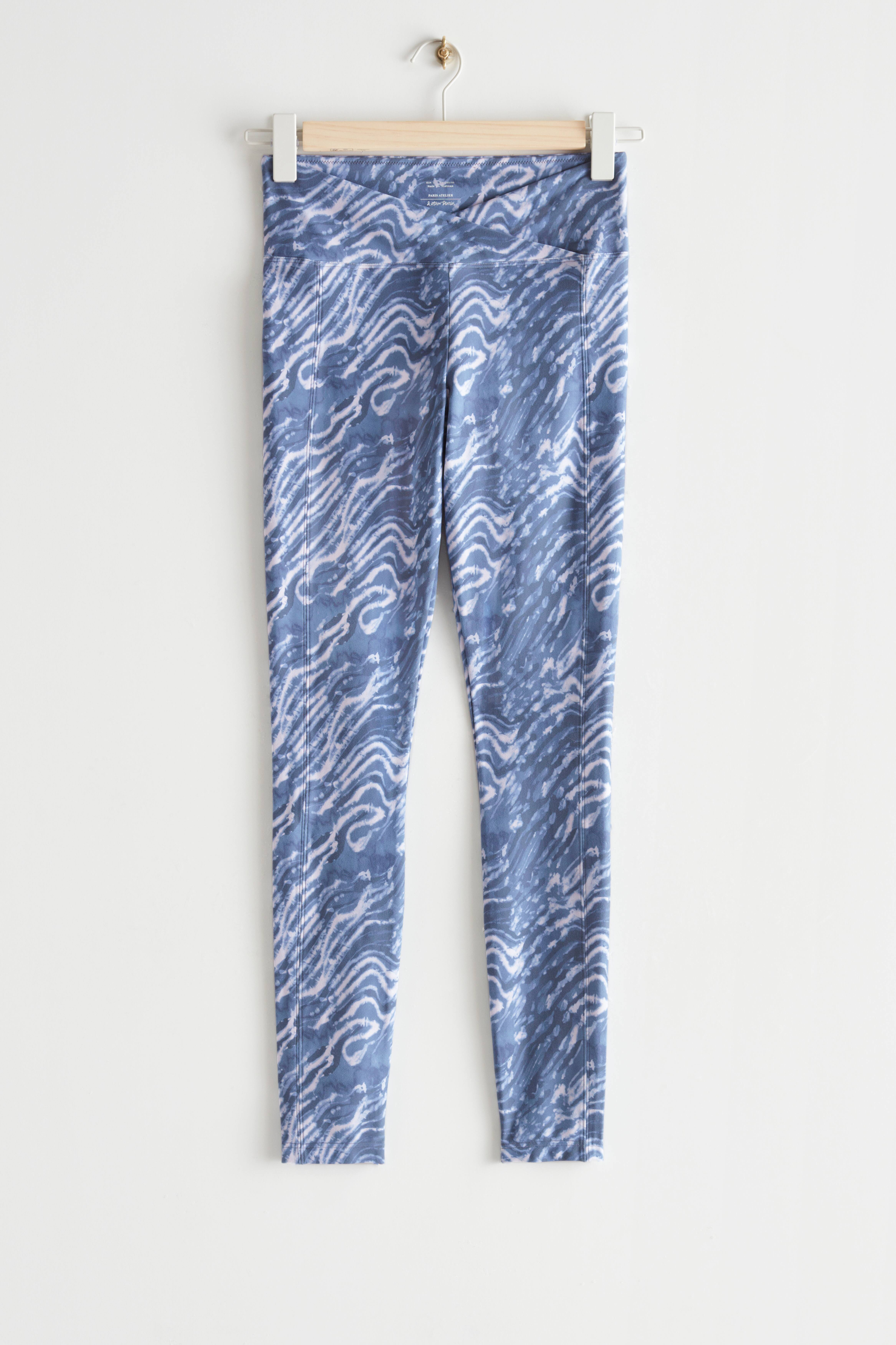 tie dye leggings h&m