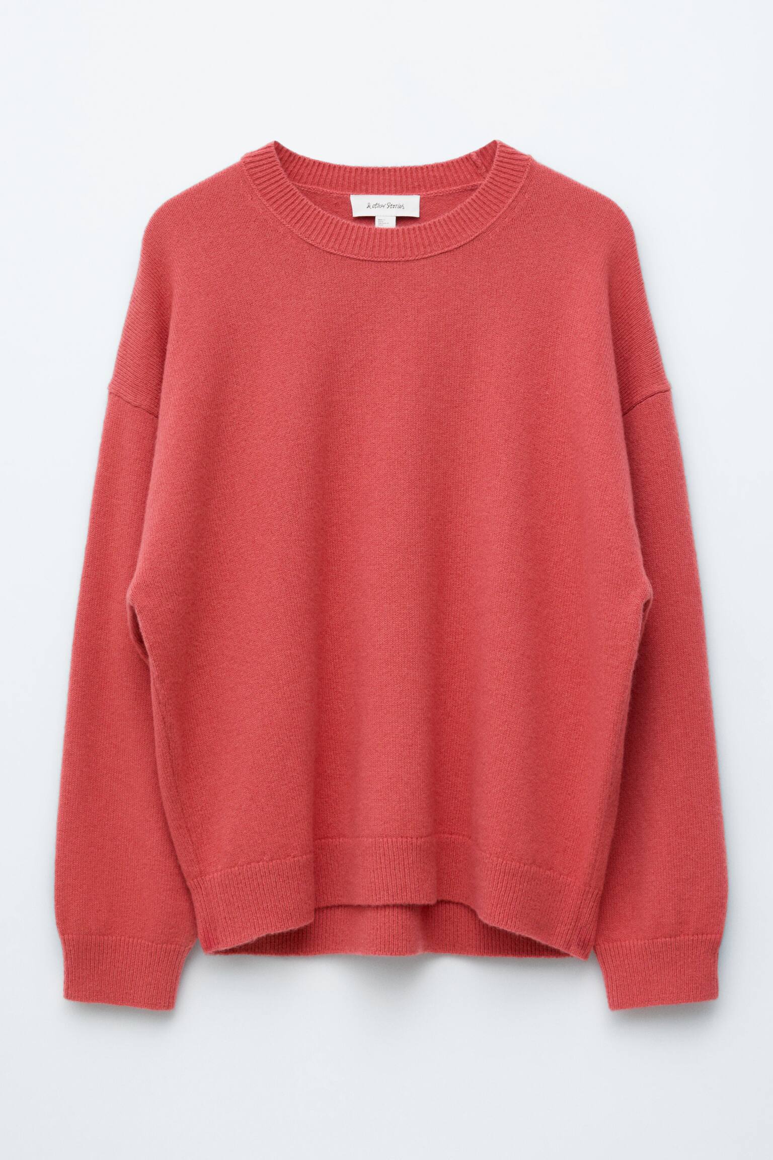 Maglione oversize - Rosso/Blu navy/Grigio mélange/Turchese chiaro - 2