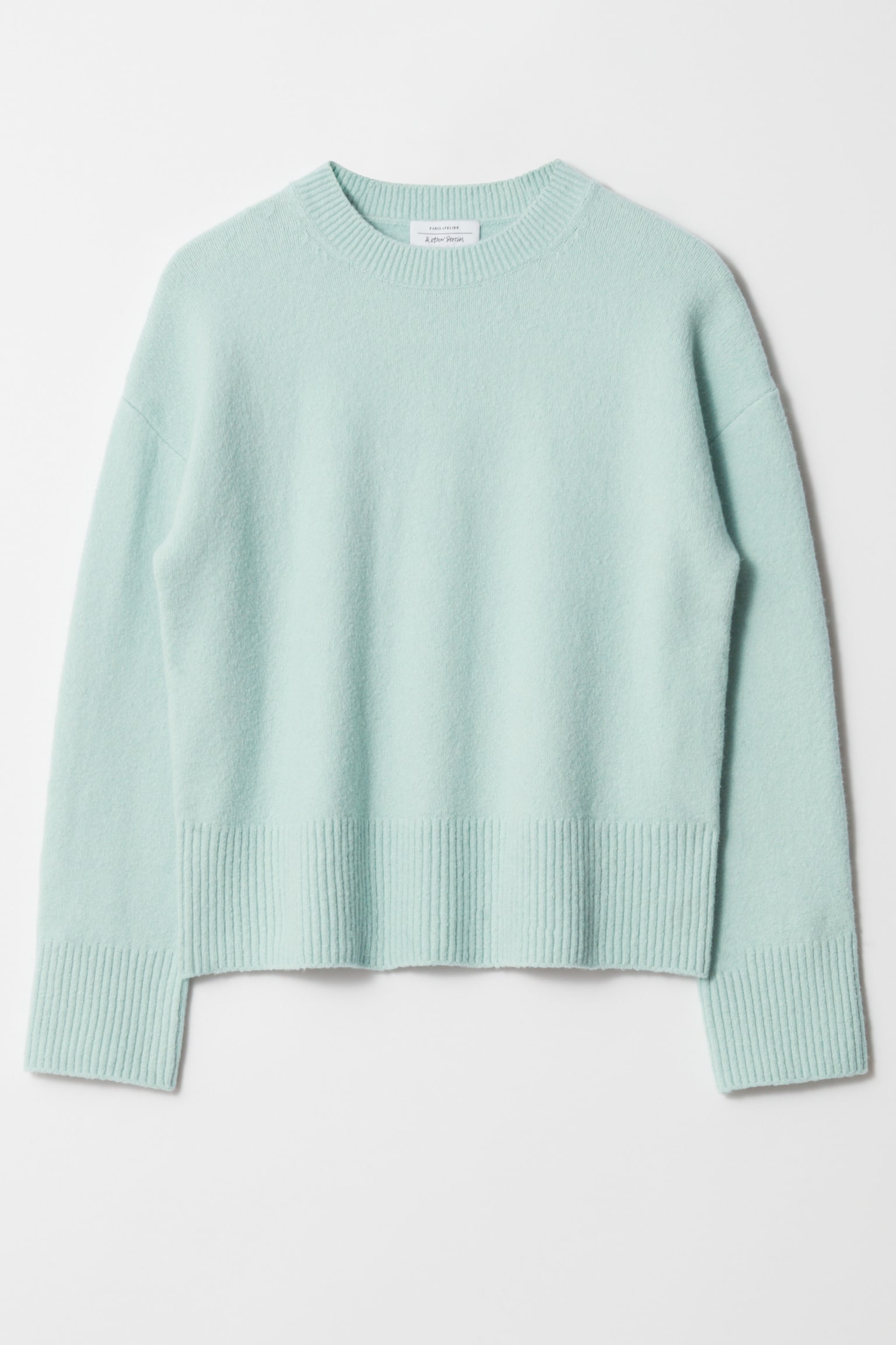 Relaxed Knit Jumper - Pale Green/White/Red/Black/Green/Khaki/Grey Melange/Navy/Bright Blue/Mole/Dark Green/Bright Pink/Mint