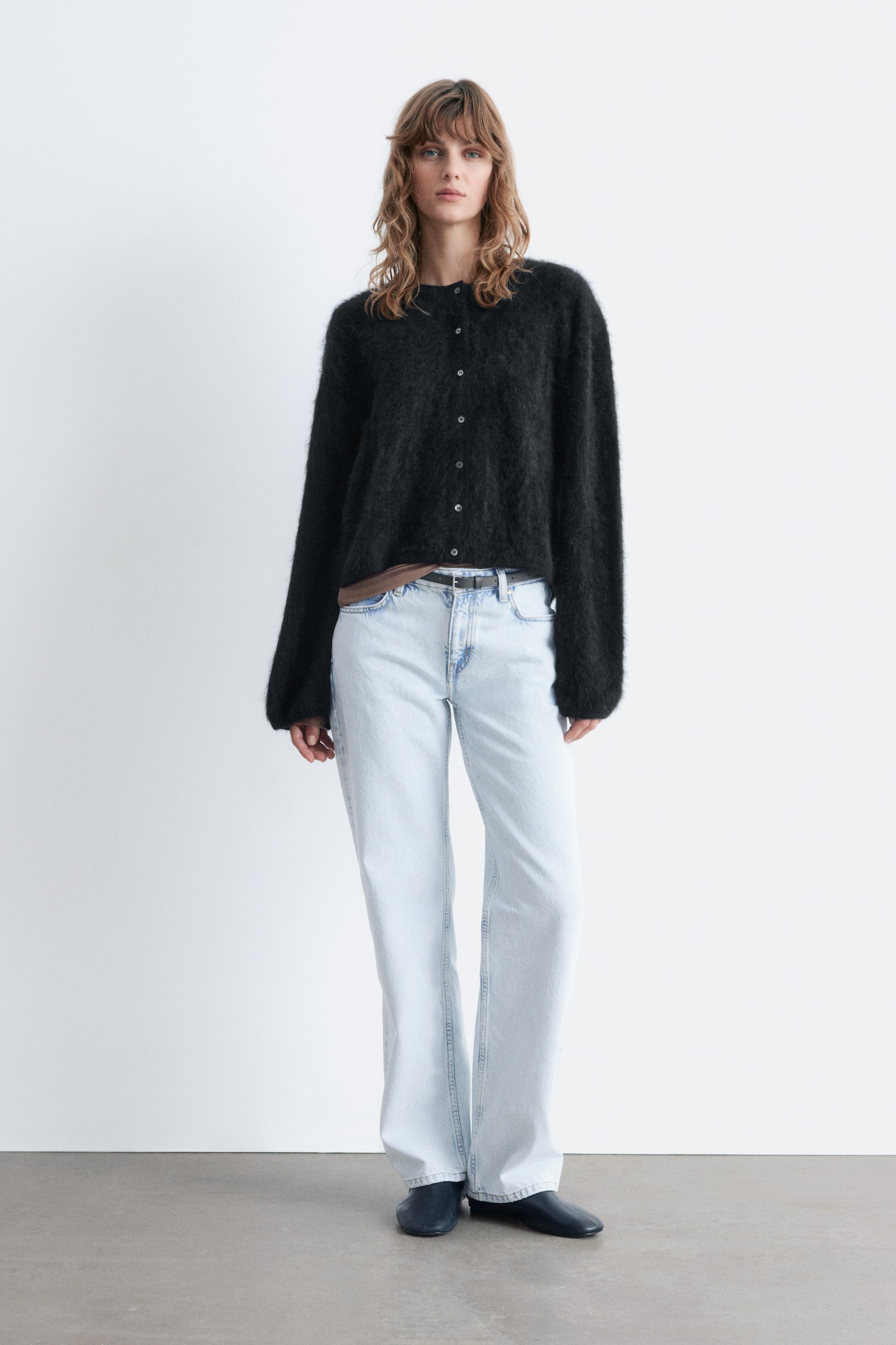 Jeans mit geradem Bein - Hellblau - 1