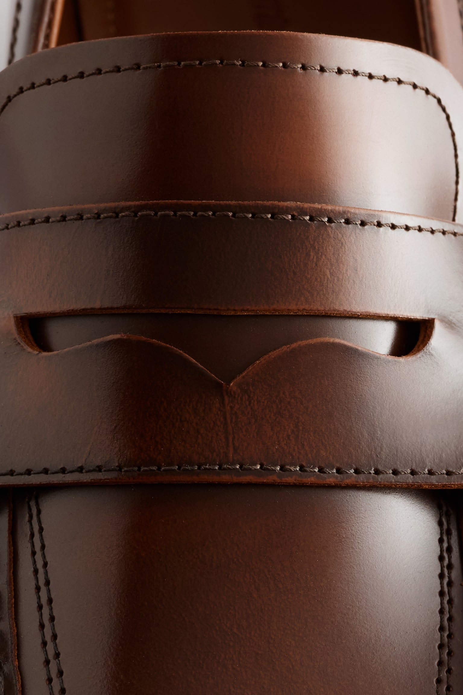 Markante Loafers aus Leder - Braun/Schwarz/Dunkelbraun - 4