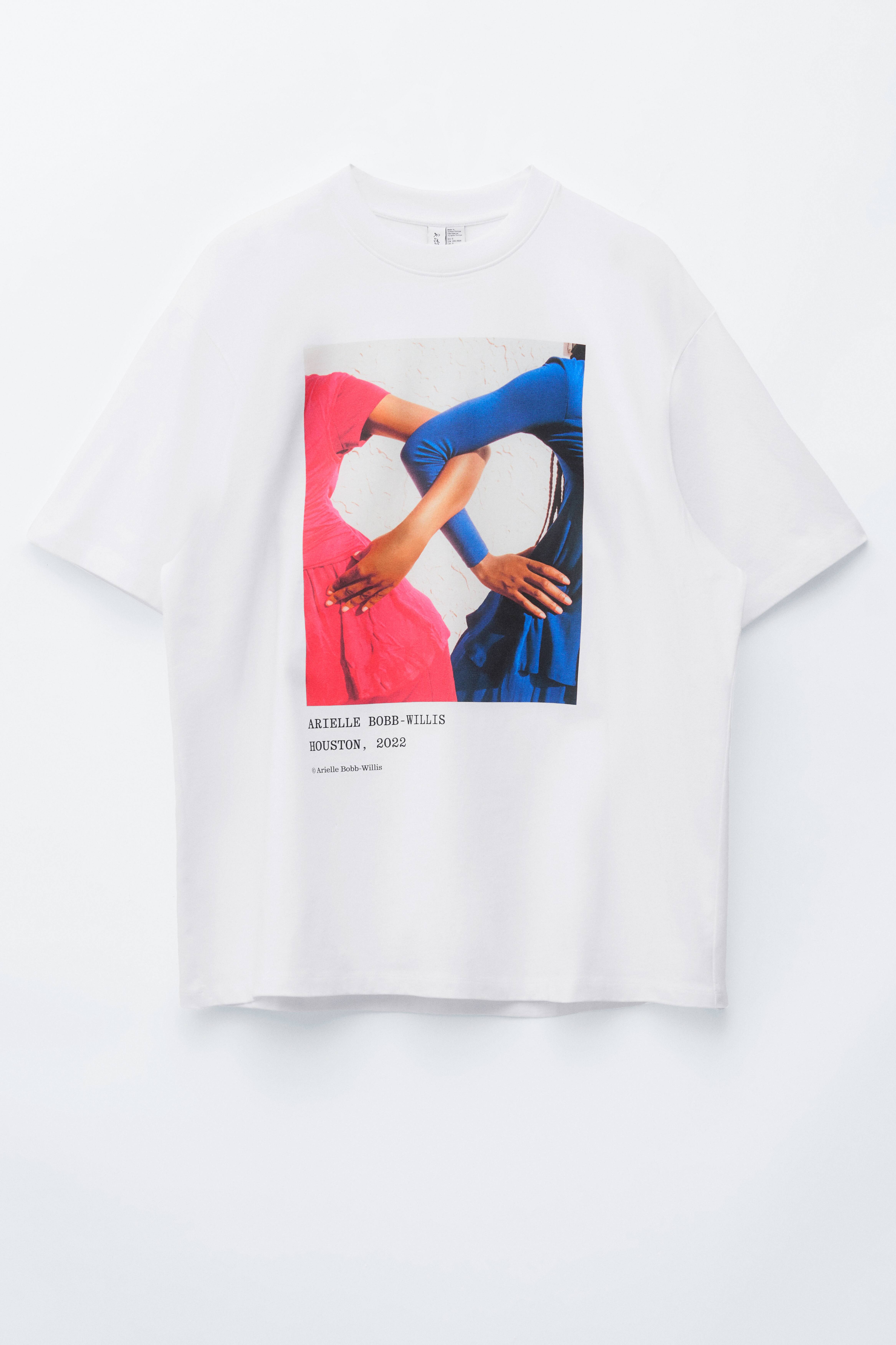 Bedrucktes Oversized-T-Shirt - Weiß/Fotoprint/Weiß/Fotoprint/Weiß/Fotoprint