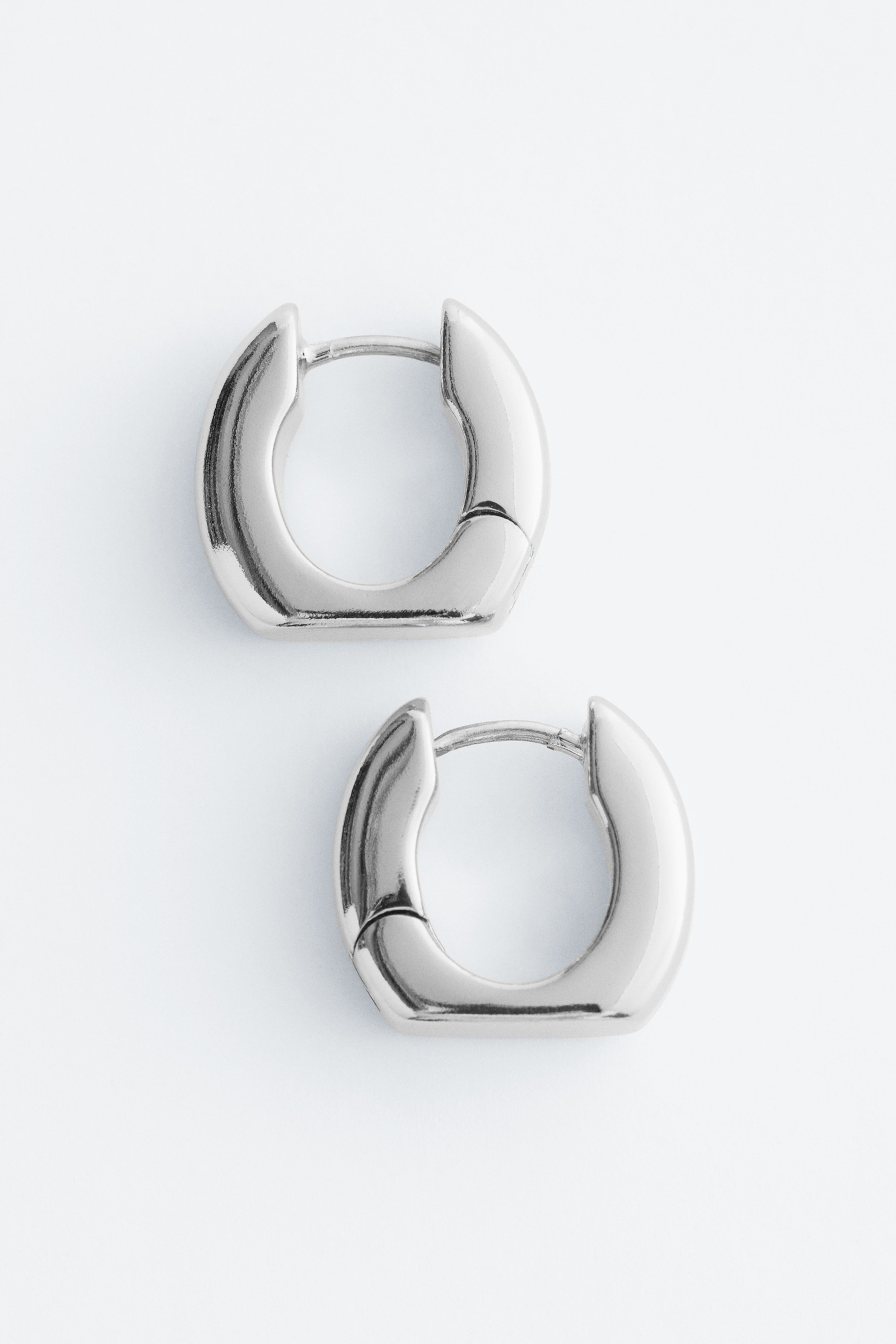 Markante Creolen - Silber