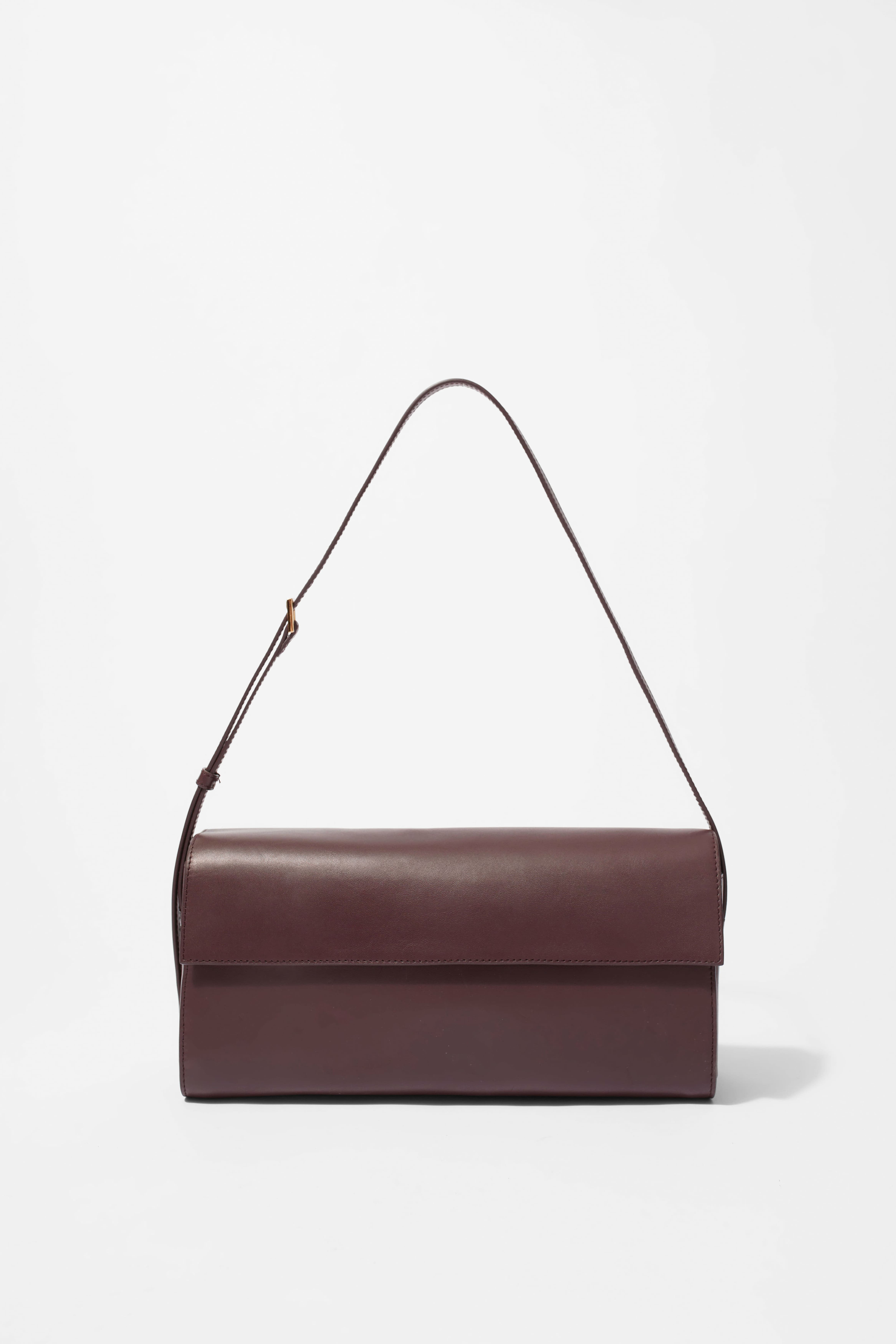 Leather Shoulder Bag - Rot - Ladies | H&M DE 