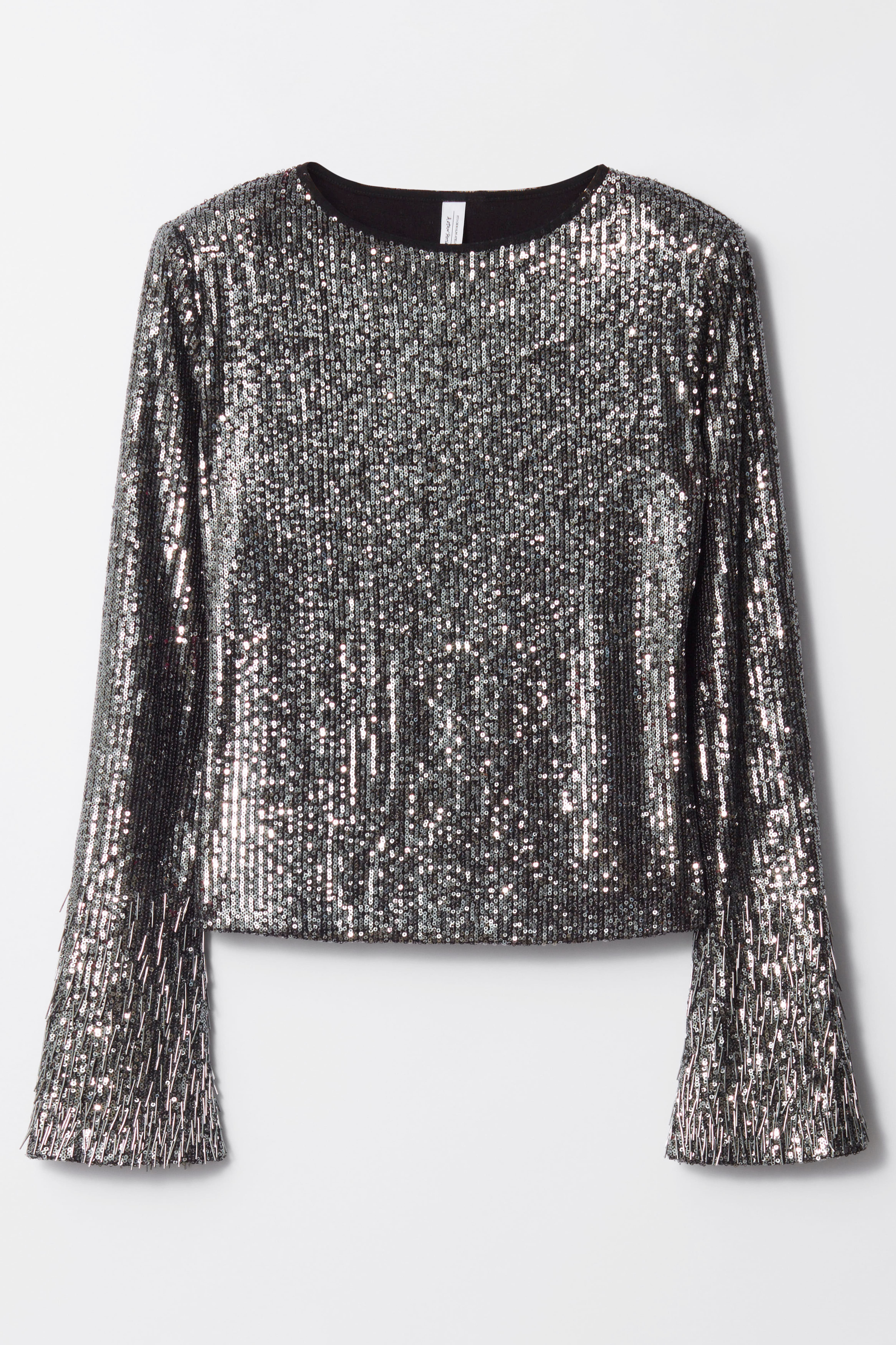 sparkle sleeve top