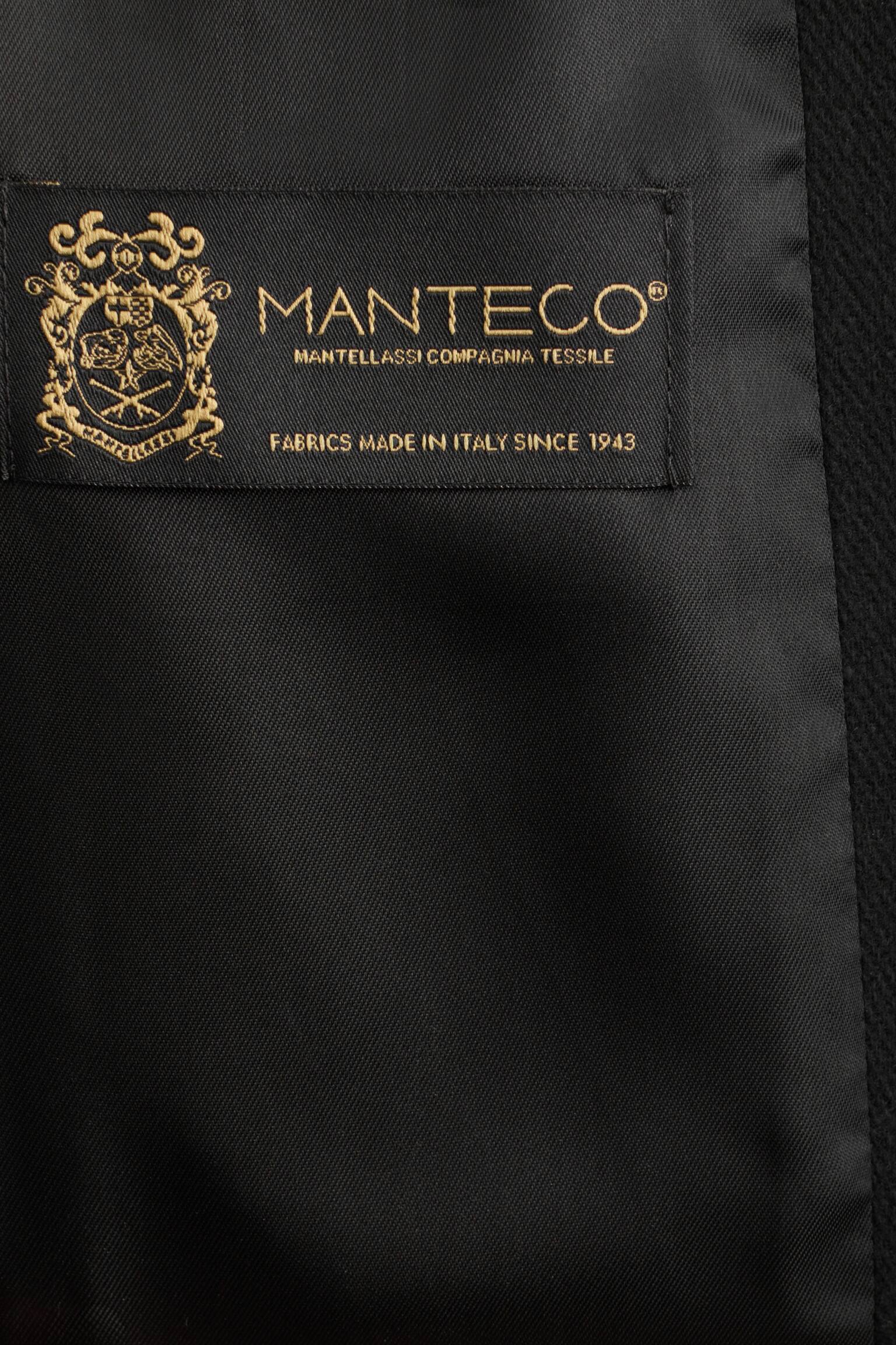 Wollen maxi-jas - Zwart/Donkergrijs - 4