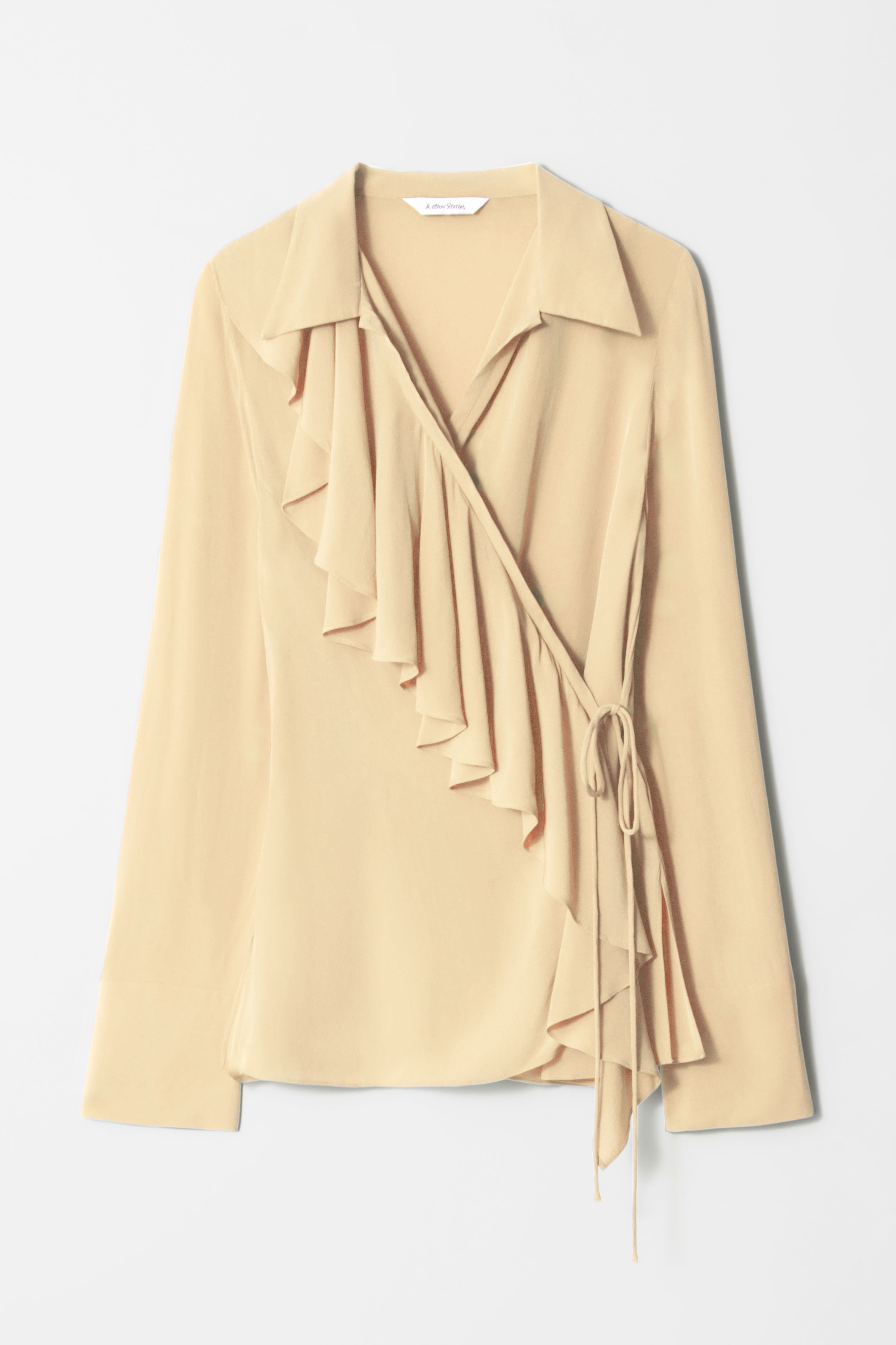 Blouse Voile Jaune H&M Taille 38 - Occasion Très Bon état, Matière Légère Et Fluide