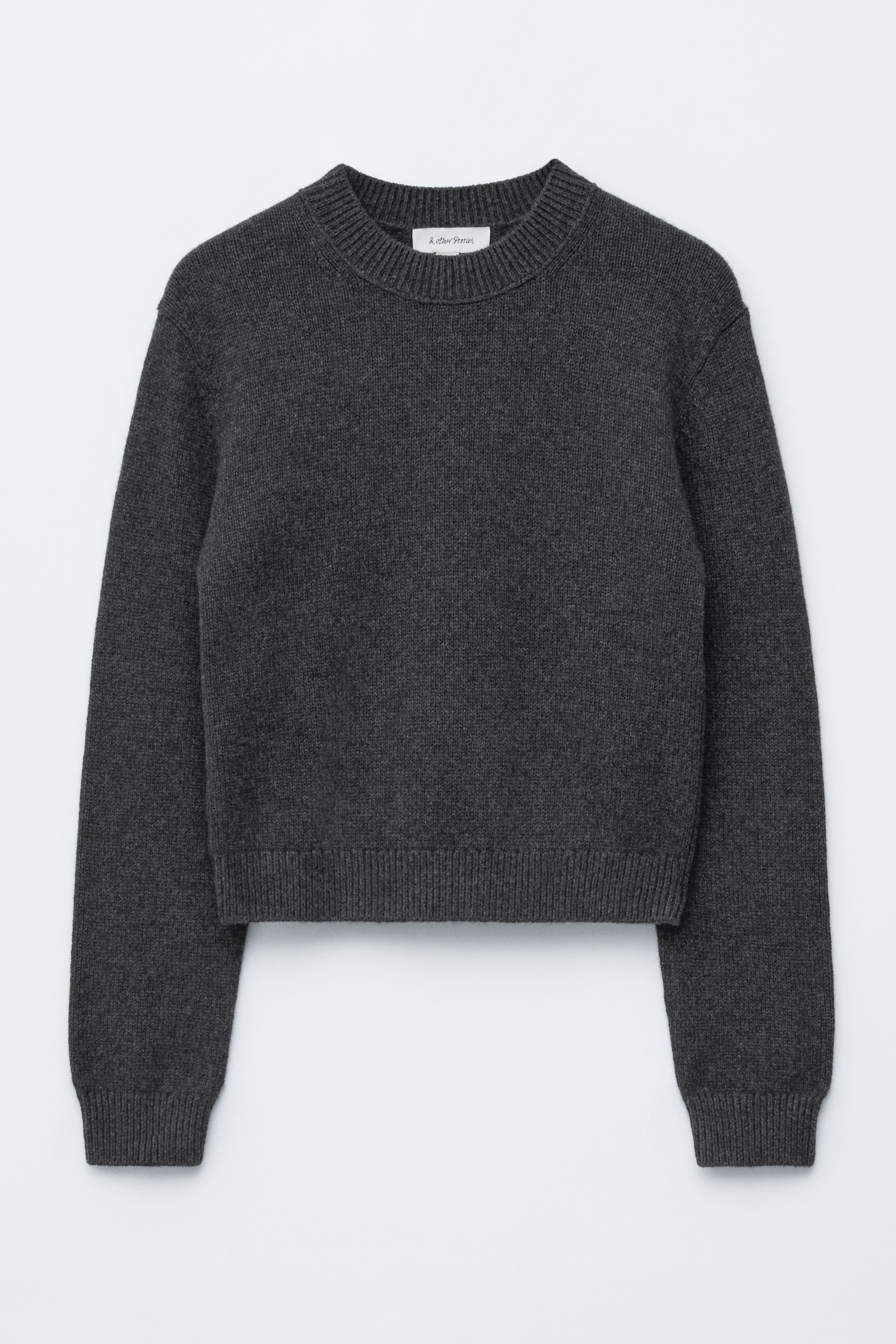 Pullover aus einer Kaschmirmischung - Schwarz/Dunkles Graubraun/Dunkelbraun