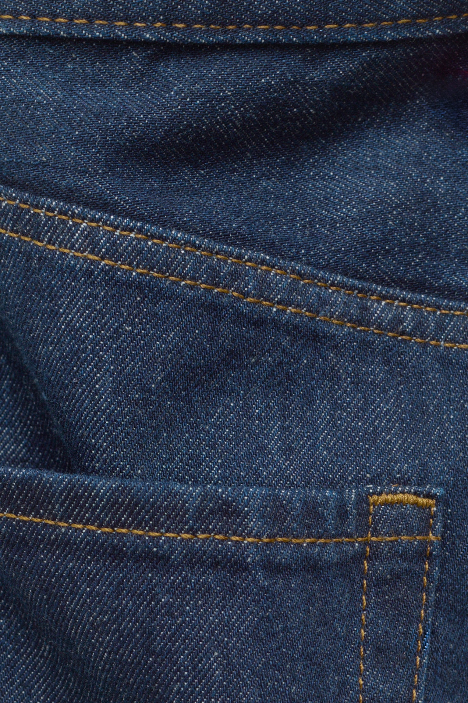 Jeans met gebogen pijpen - Donkerblauw/Wit/Lichtkaki/Lichtblauw/Roestbruin/Middenblauw/Kakigroen - 3