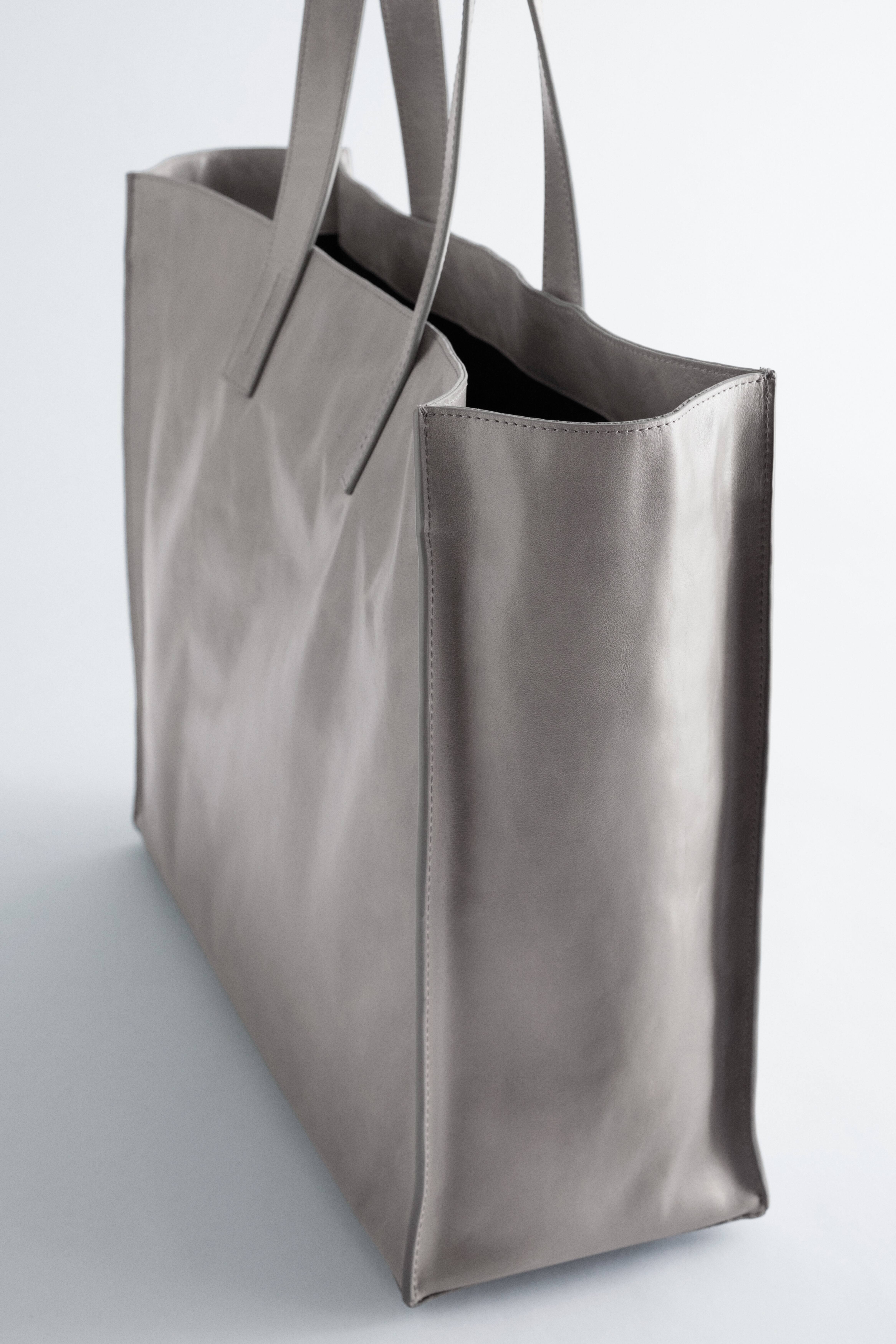 Petit Sac à Main Gris H&M - Occasion, Taille Small