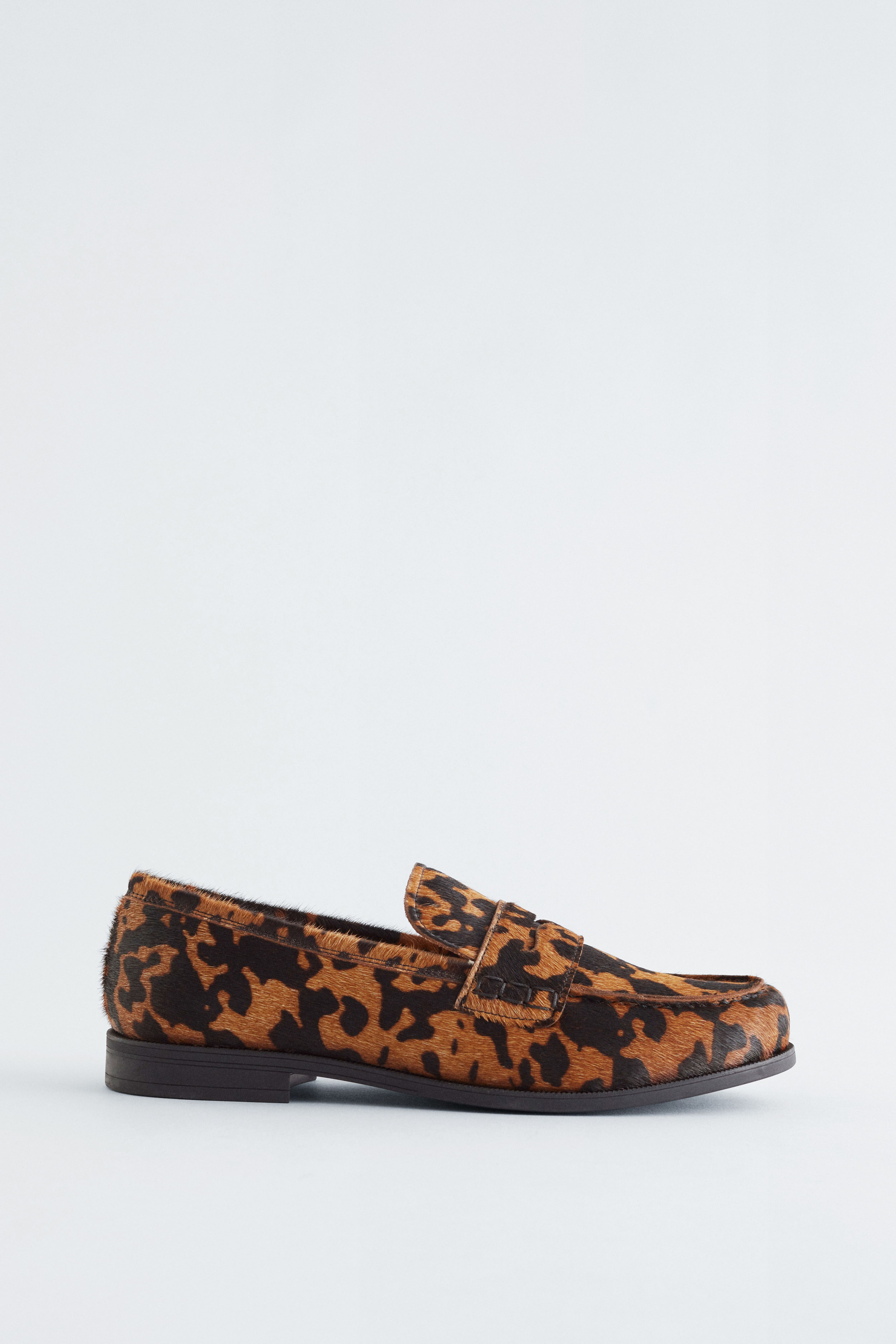Loafers met koeienprint - Koeienprint